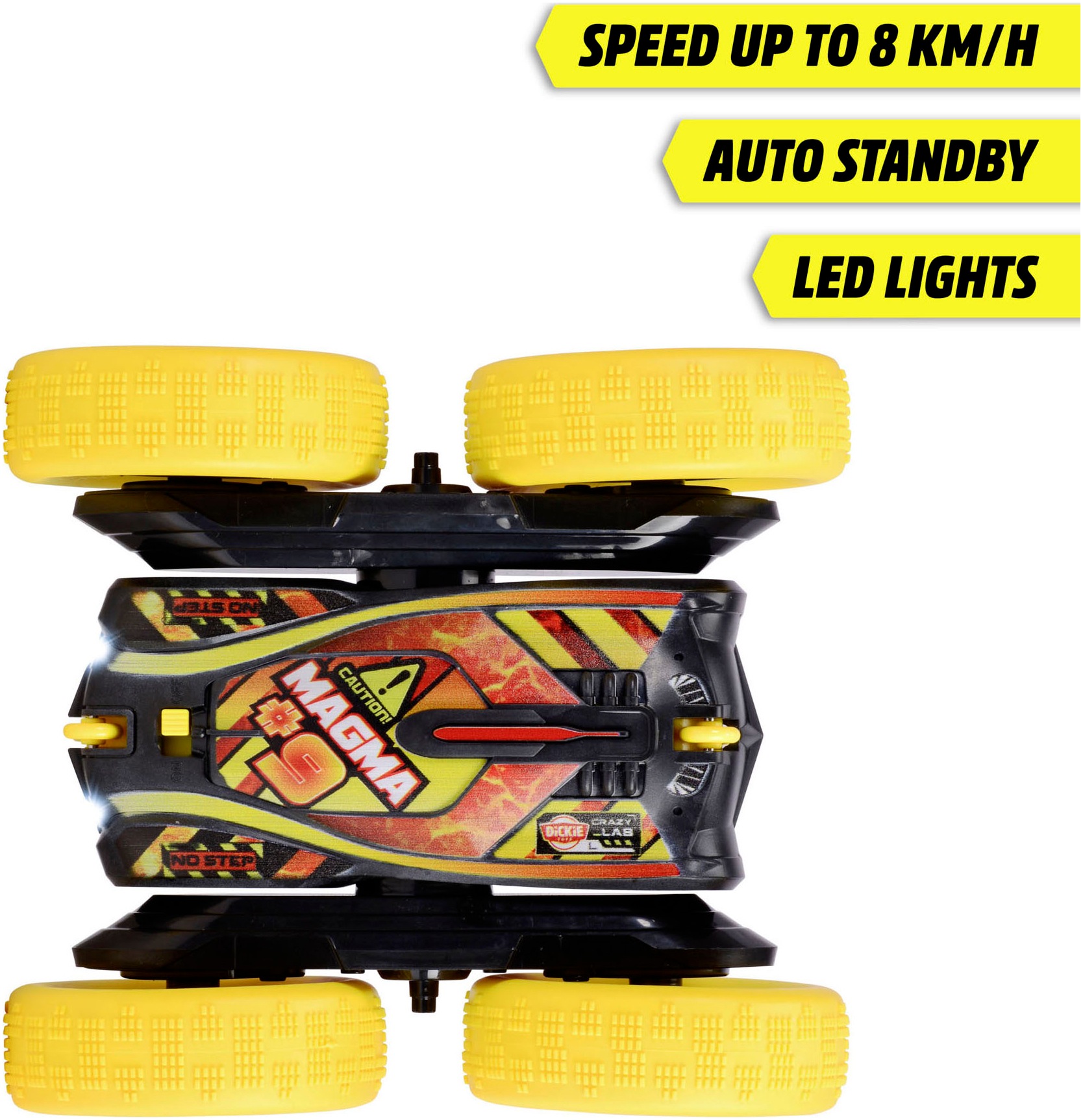 Dickie Toys Voiture RC »RC Fire 'n Frost Flippy, RTR«