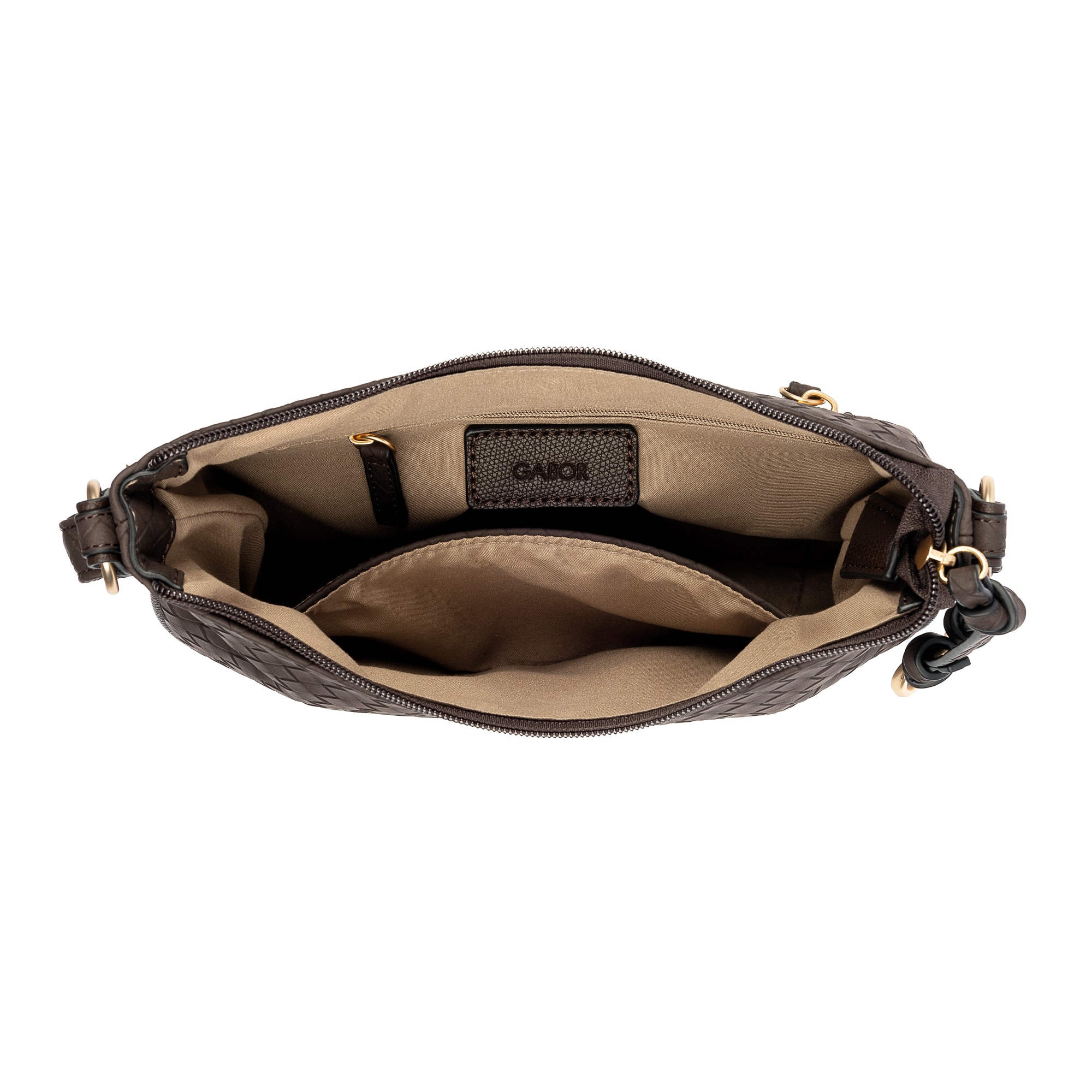 Gabor Sac à bandoulière »Binta« Damen Schultertasche in Flechtoptik