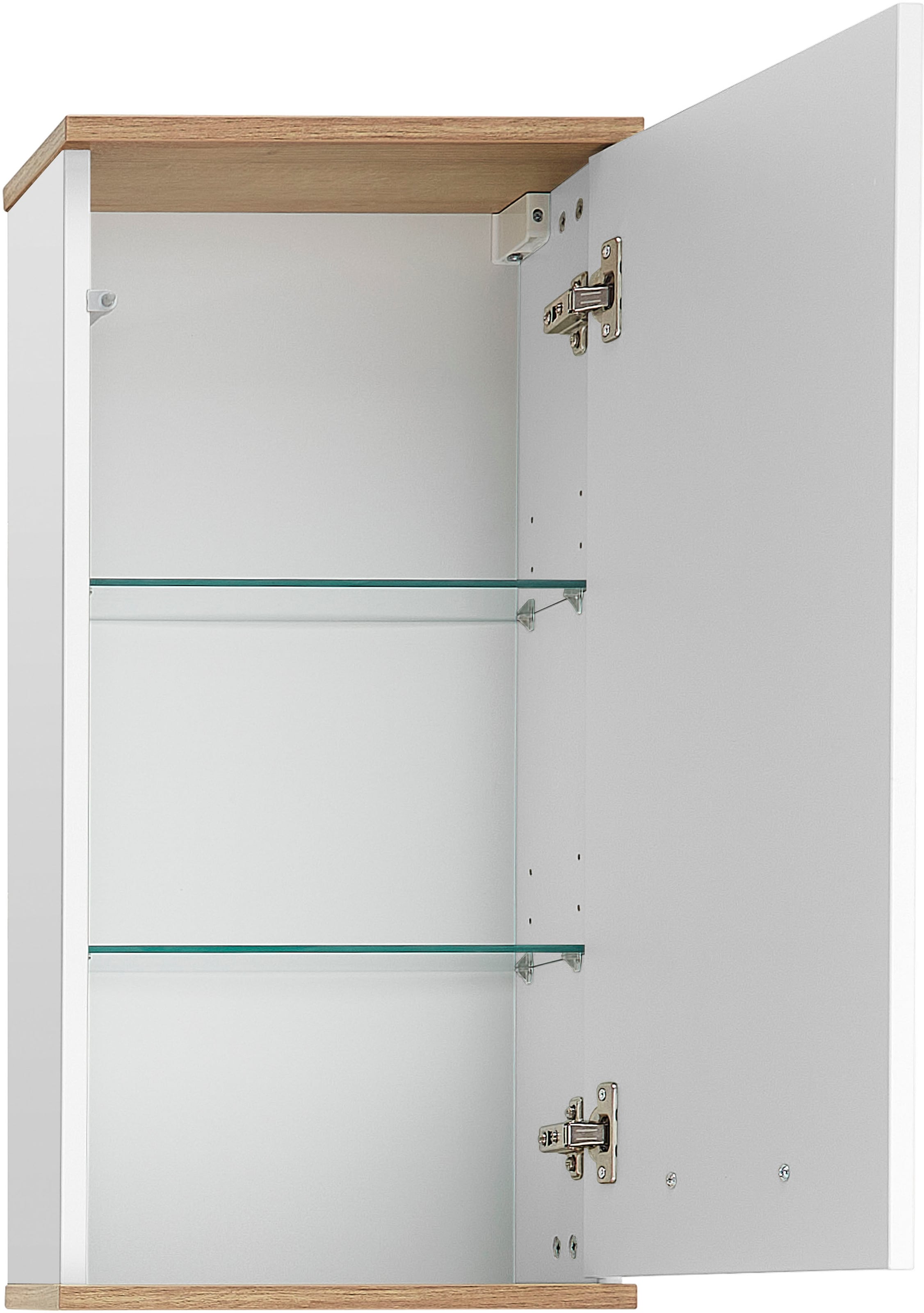 Saphir Ensemble de meubles de salle de bain »Quickset 4-teilig, Waschbeckenunterschrank mit LED-Spiegel« 5 cuis tlg.