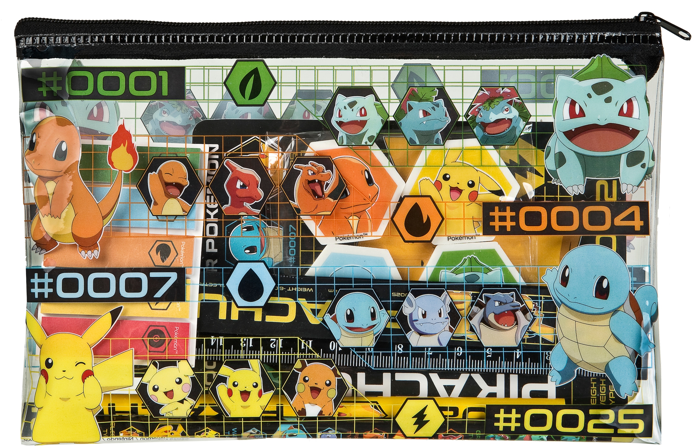 UNDERCOVER Notizbuch »Pokémon« DIN A5 inkl. 4 Kugelschreiber sowie Schreib- und Bastelutensilien