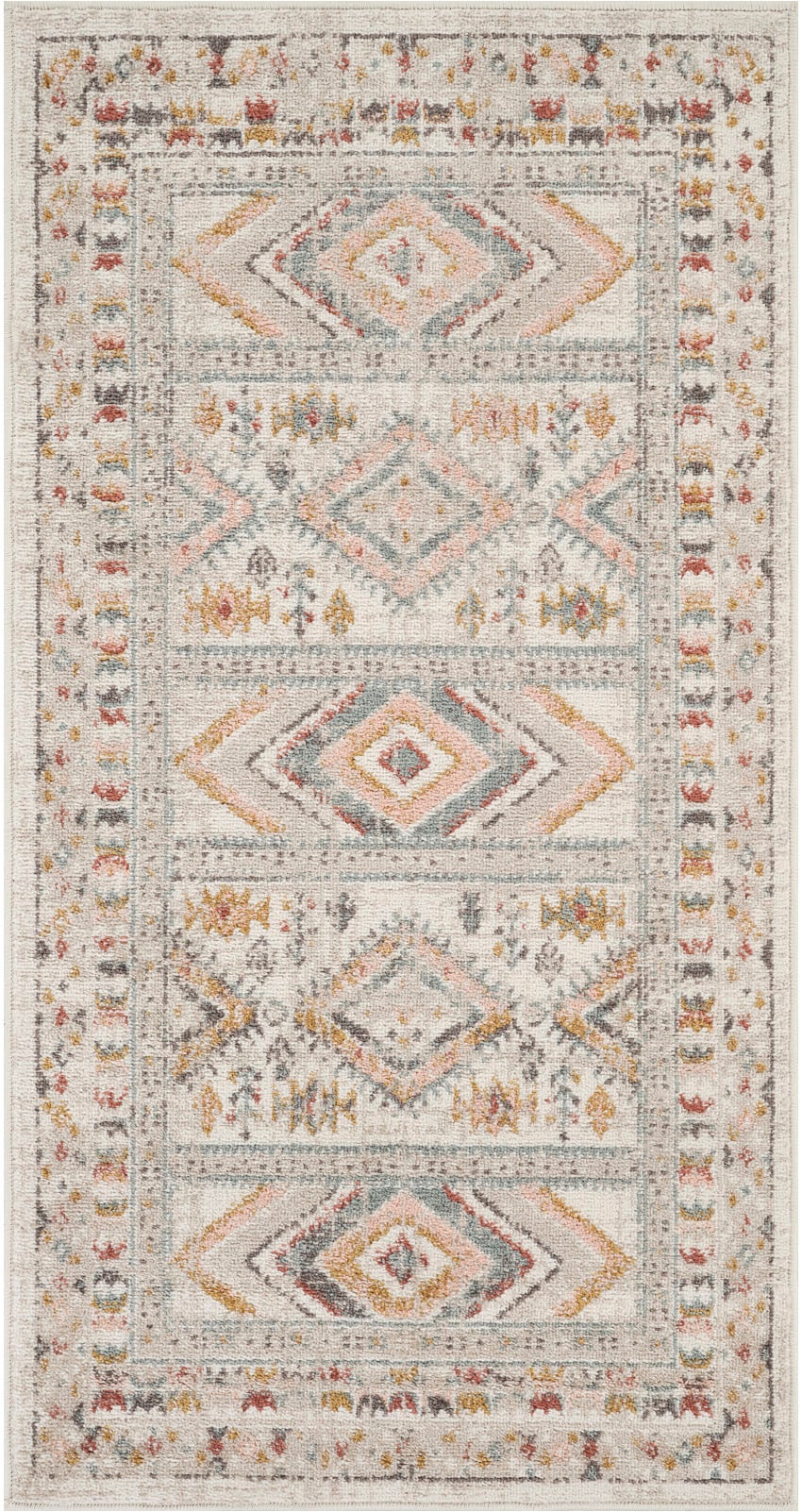 Livabliss Tapis »JAIPUR« Rectangulaire 13 mm Höhe Orient-Optik, Vintage Design, Boho Stil, Kurzflor, Wohnzimmer