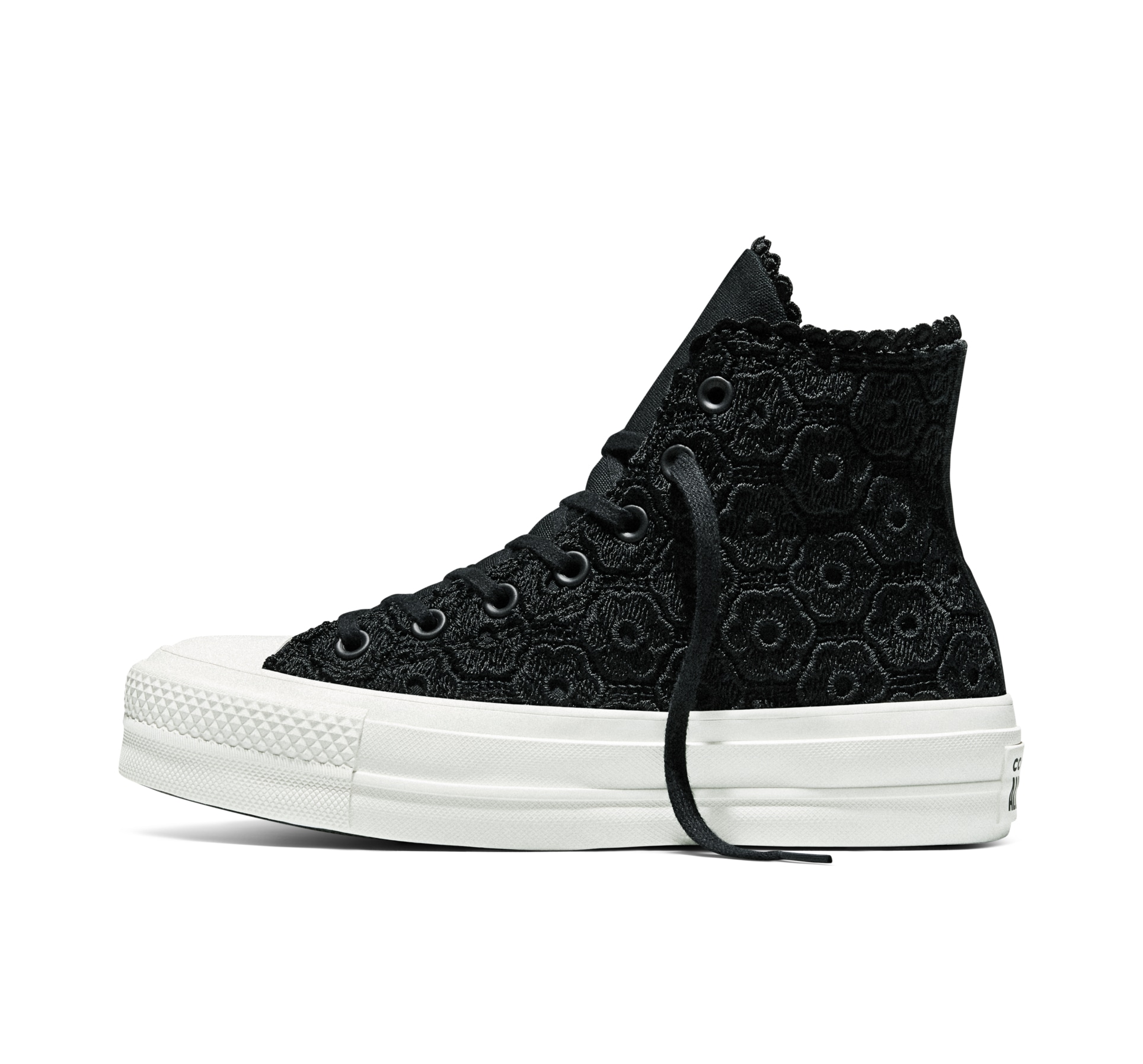 Converse Sneakers »CHUCK TAYLOR ALL STAR LIFT PLATFORM CROCHET«  pour activités de loisirs variées, semelle en caoutchouc