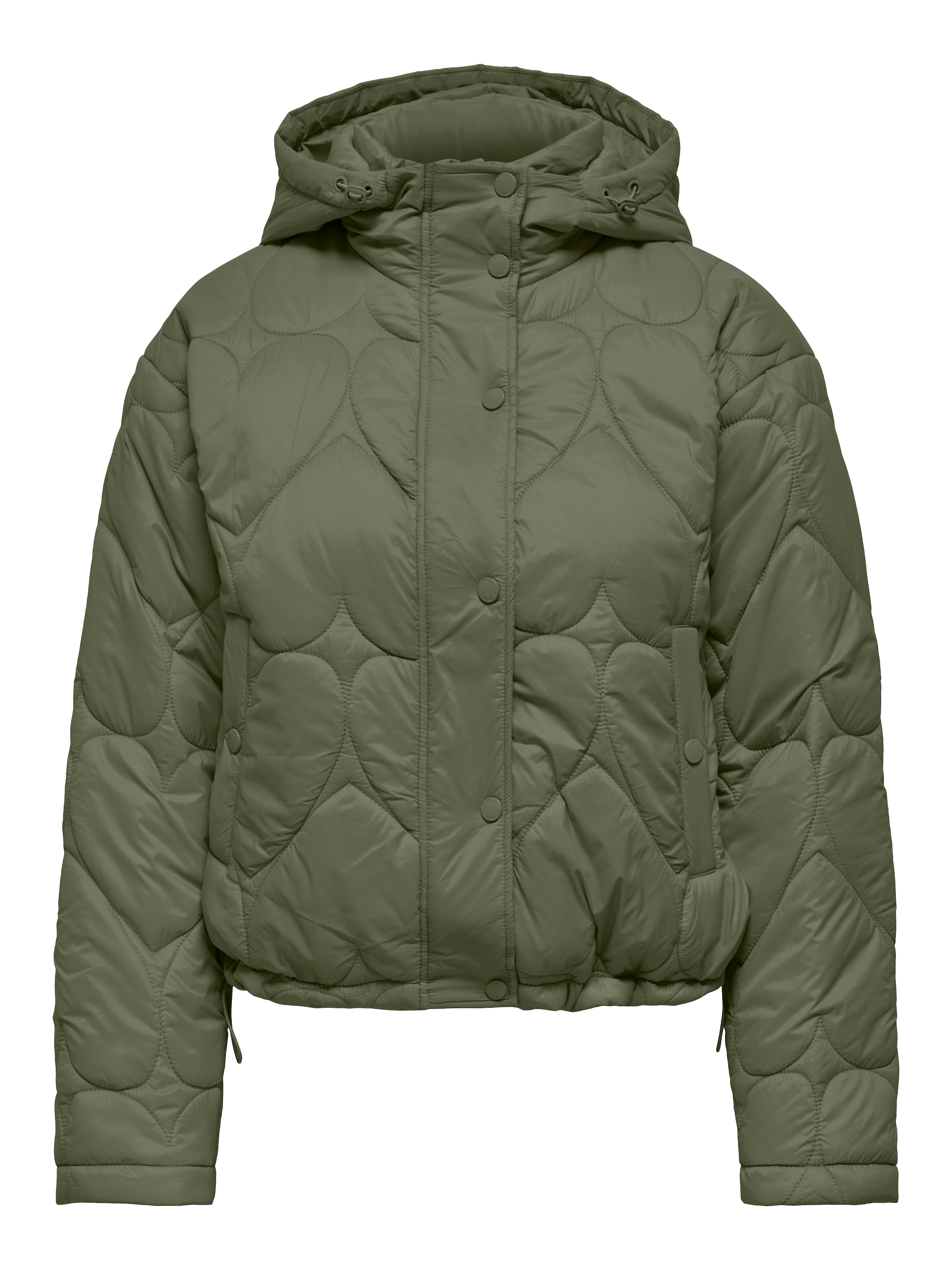 ONLY Veste matelassée »ONLTAHIA LW HEART HOOD JACKET CC OTW« avec capuche fibre synthétique