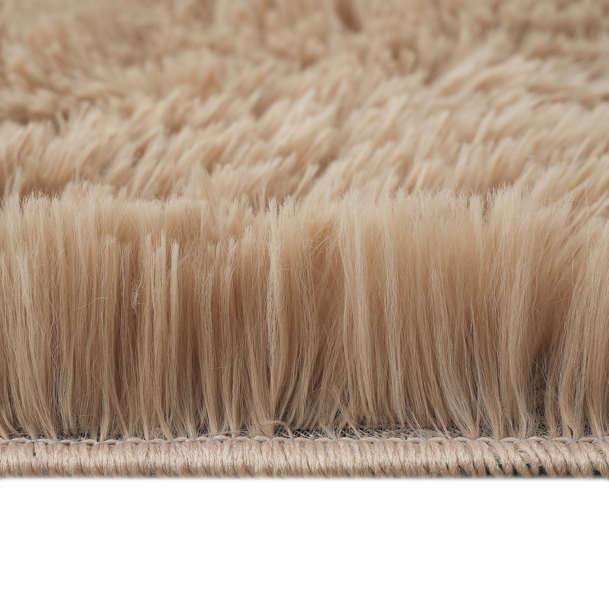 GOODproduct Hochflor-Teppich »Leava, besonders weich und kuschelig, leichter Glanz« rechteckig 37 mm Höhe uni, Mikrofaser Teppiche, Plüsch, Wohnzimmer, Schlafzimmer, Esszimmer
