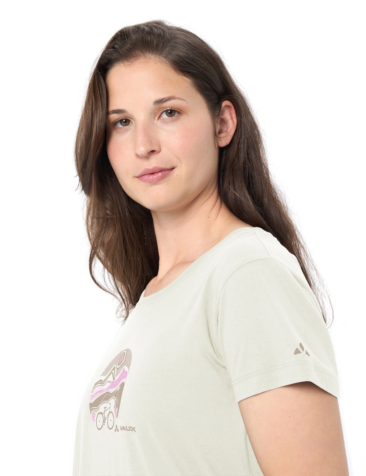 VAUDE Funktionsshirt »WOMEN'S CYCLIST T-SHIRT V« sportliche Passform, Kurzarm, für Radsport und Outdoor-Aktivitäten
