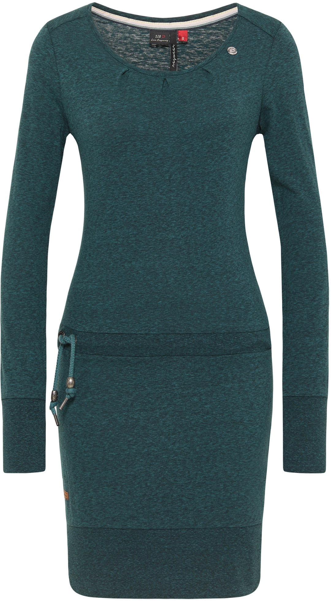 Ragwear Robe en jersey »ALEXA« mit Kordelzug und kontrastigen Zierperlen-Besatz