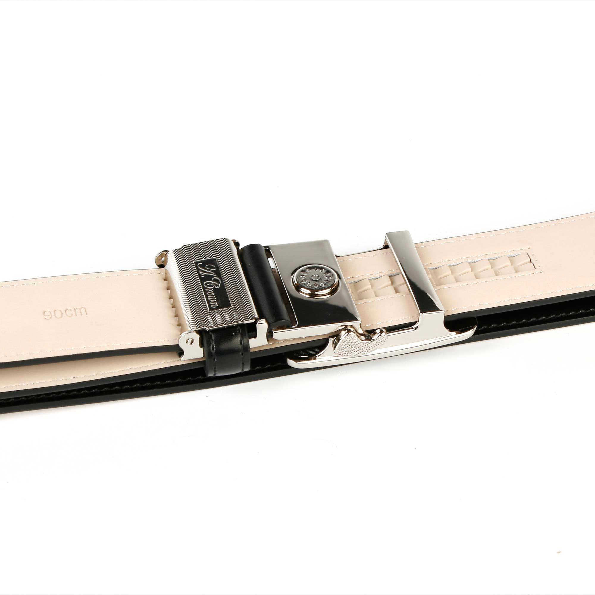 Anthoni Crown Ledergürtel mit Kontrast Stitching