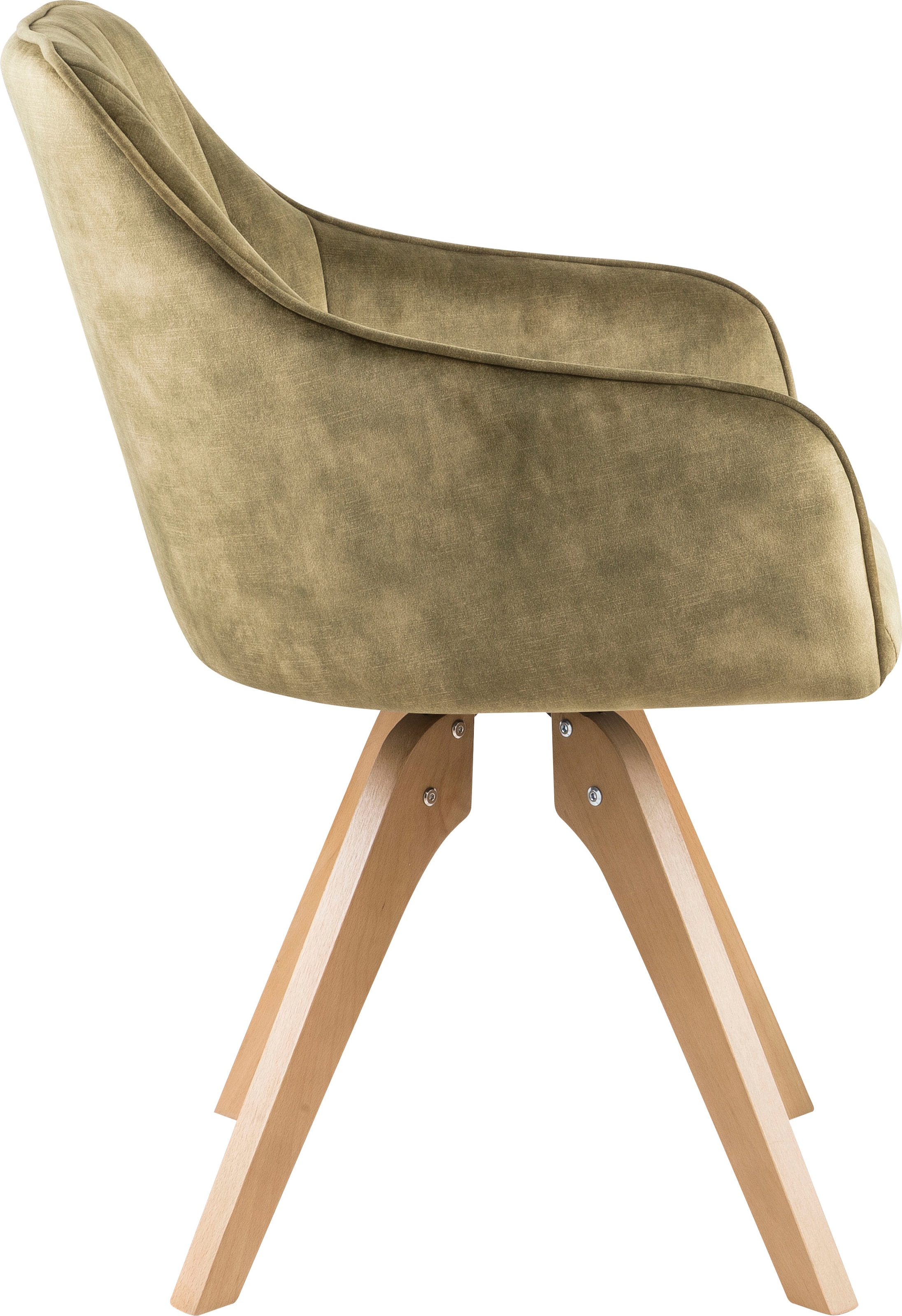 Home affaire Drehstuhl »Sa Calobra« (Set) 2 Stk.mit Rückensteppung