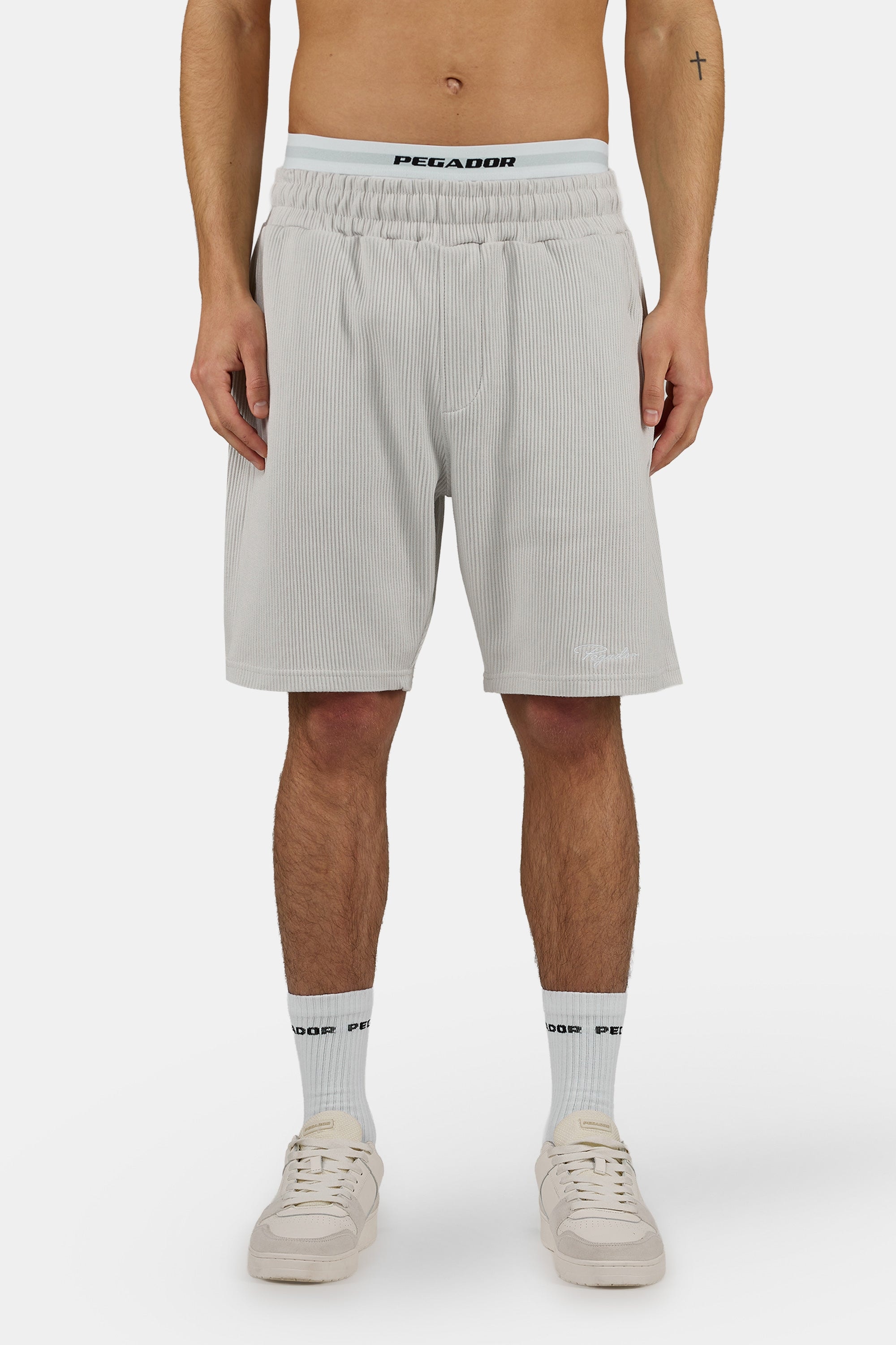 PEGADOR Short »Signar Heavy Rib Shorts«  coton, coupe régulière