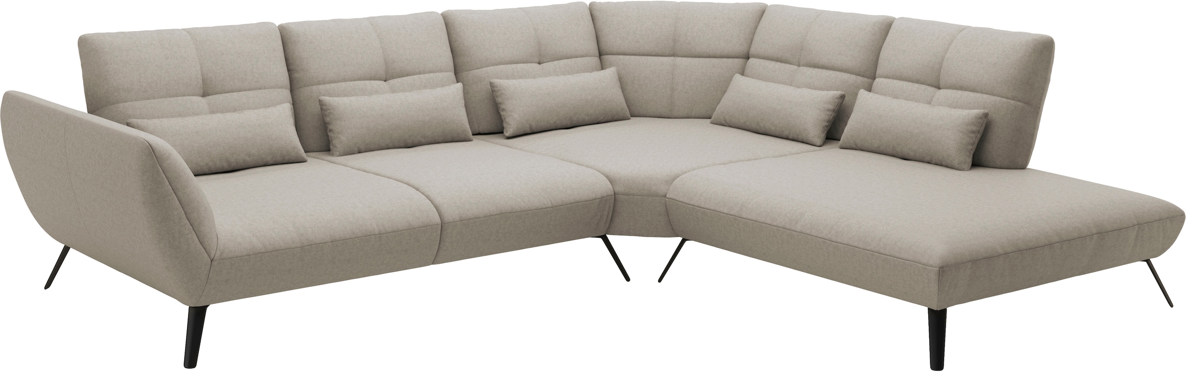 GOODproduct Ecksofa »Mikado L-Form« inkl. Sitztiefenverstellung und Armteilverstellung