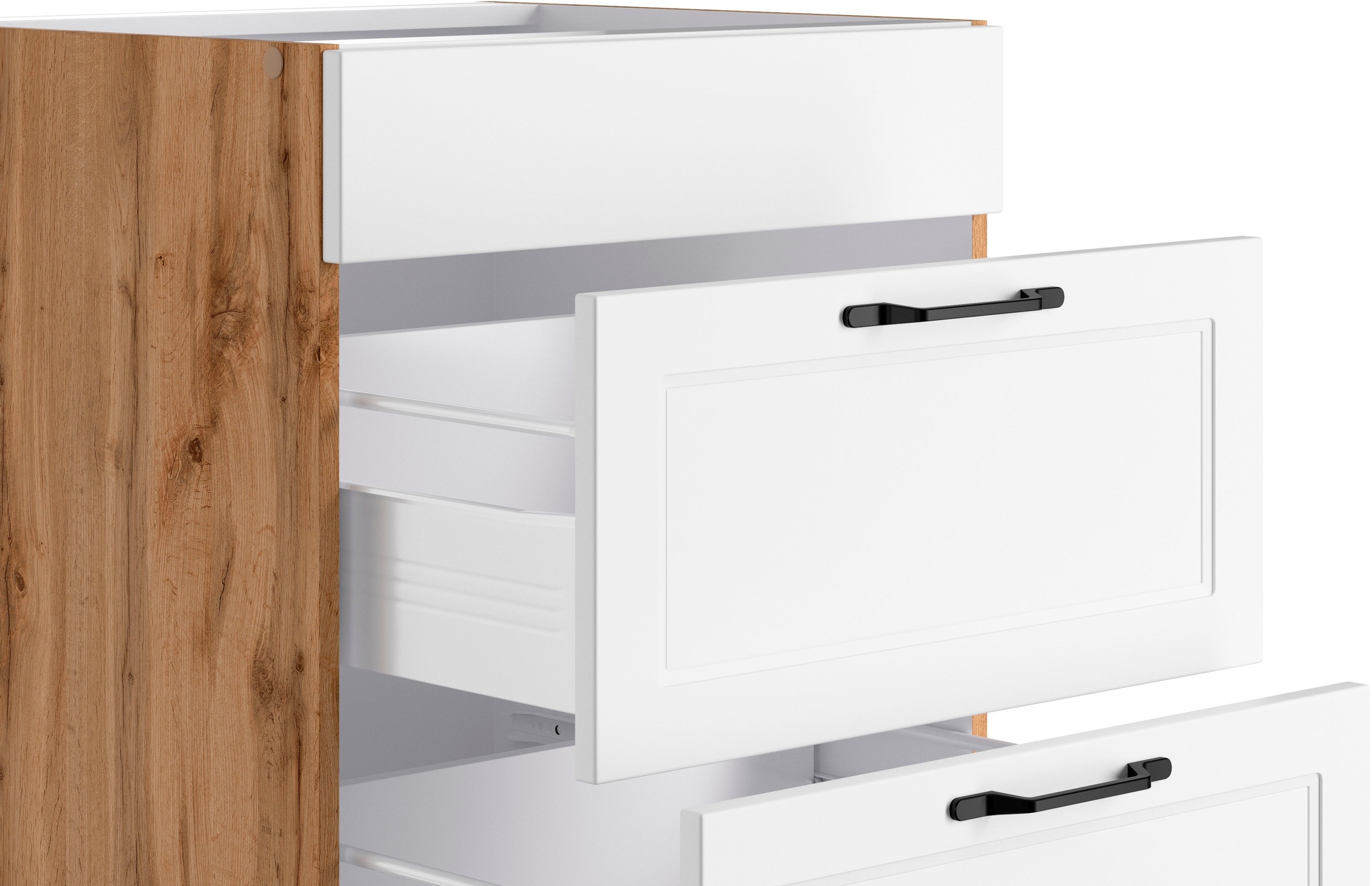 KOCHSTATION Armoire d'encastrement pour table de cuisson »KS-Lana« largeur 60 cm