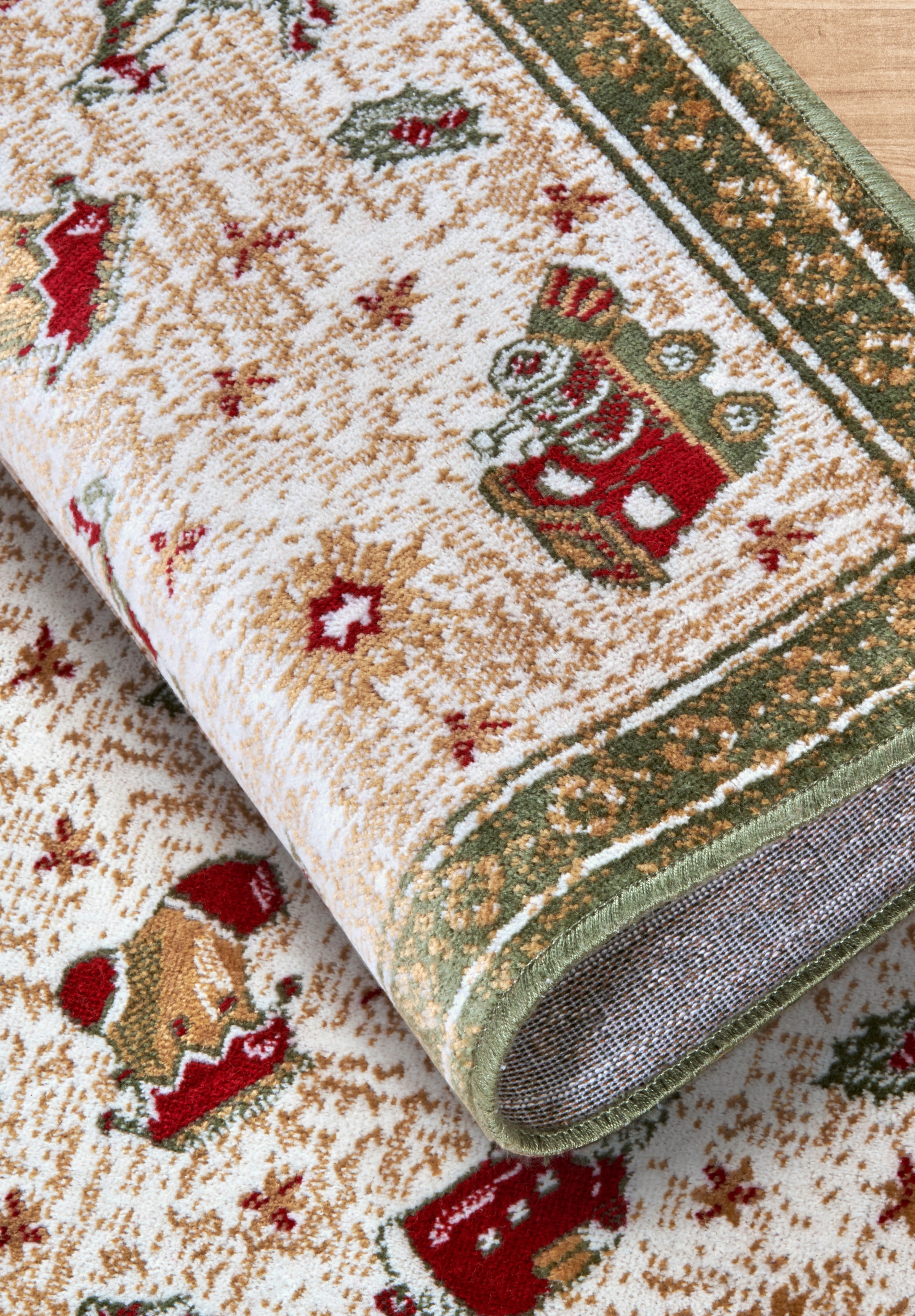 Villeroy & Boch Tapis »Nostalgic Shine Toy's Delight, eckig, rund und Läufer« Rectangulaire 6 mm Höhe Weihnachten, Wohnzimmer, Flur, Geschenk, Toys Delight, Dekoration