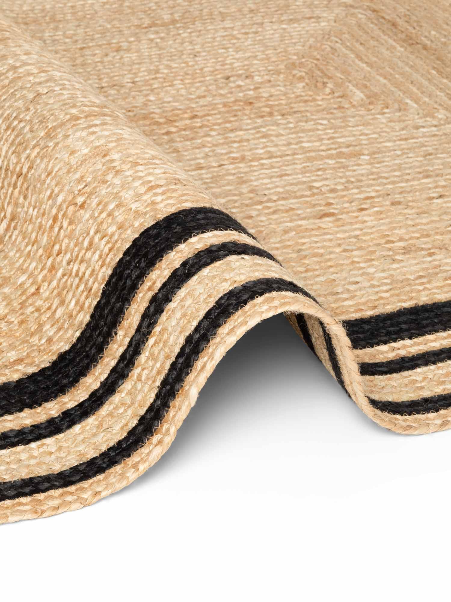 HANSE Home Teppich »Jutta Juteteppich« rechteckig 7 mm Höhe Handgewebt, Jute Naturteppich, Boho, Wohnzimmer, Schlafzimmer