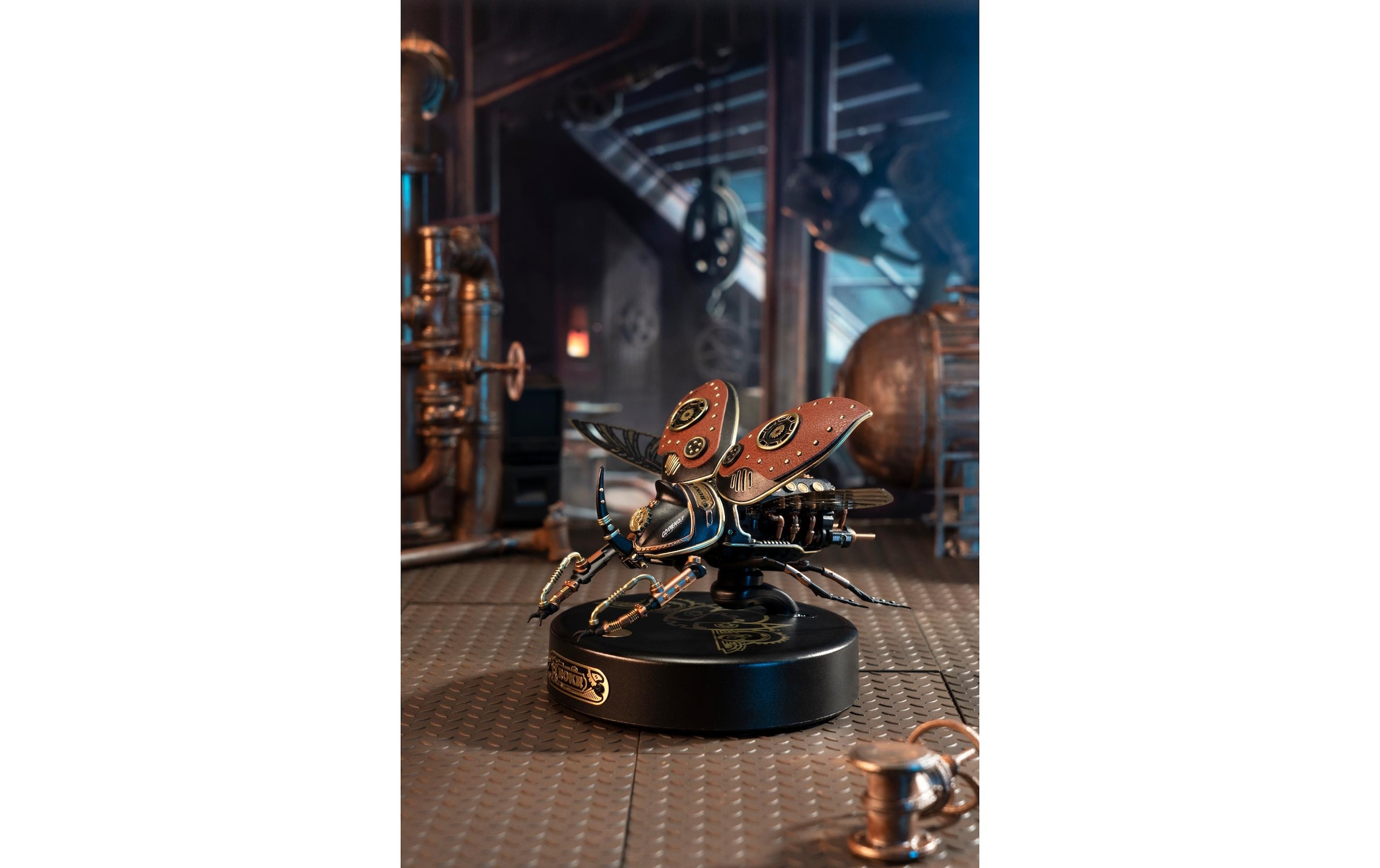   Modellbausatz »RoboTime ROKR Mechanischer Rhinozeros Käfer« 1:8