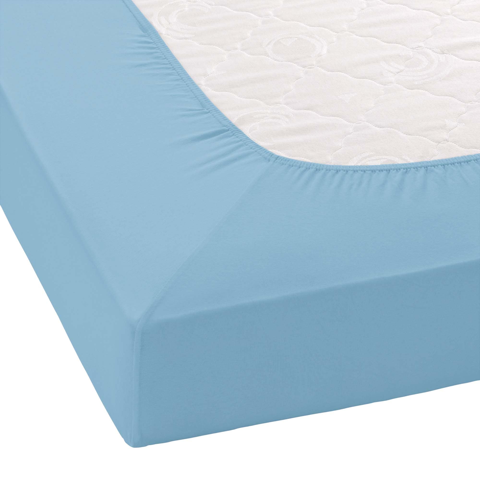 Janine Spannbettlaken »MAKO-FEINJERSEY 5007« aus 100% Baumwolle, für Matratzen bis 26 cm Höhe