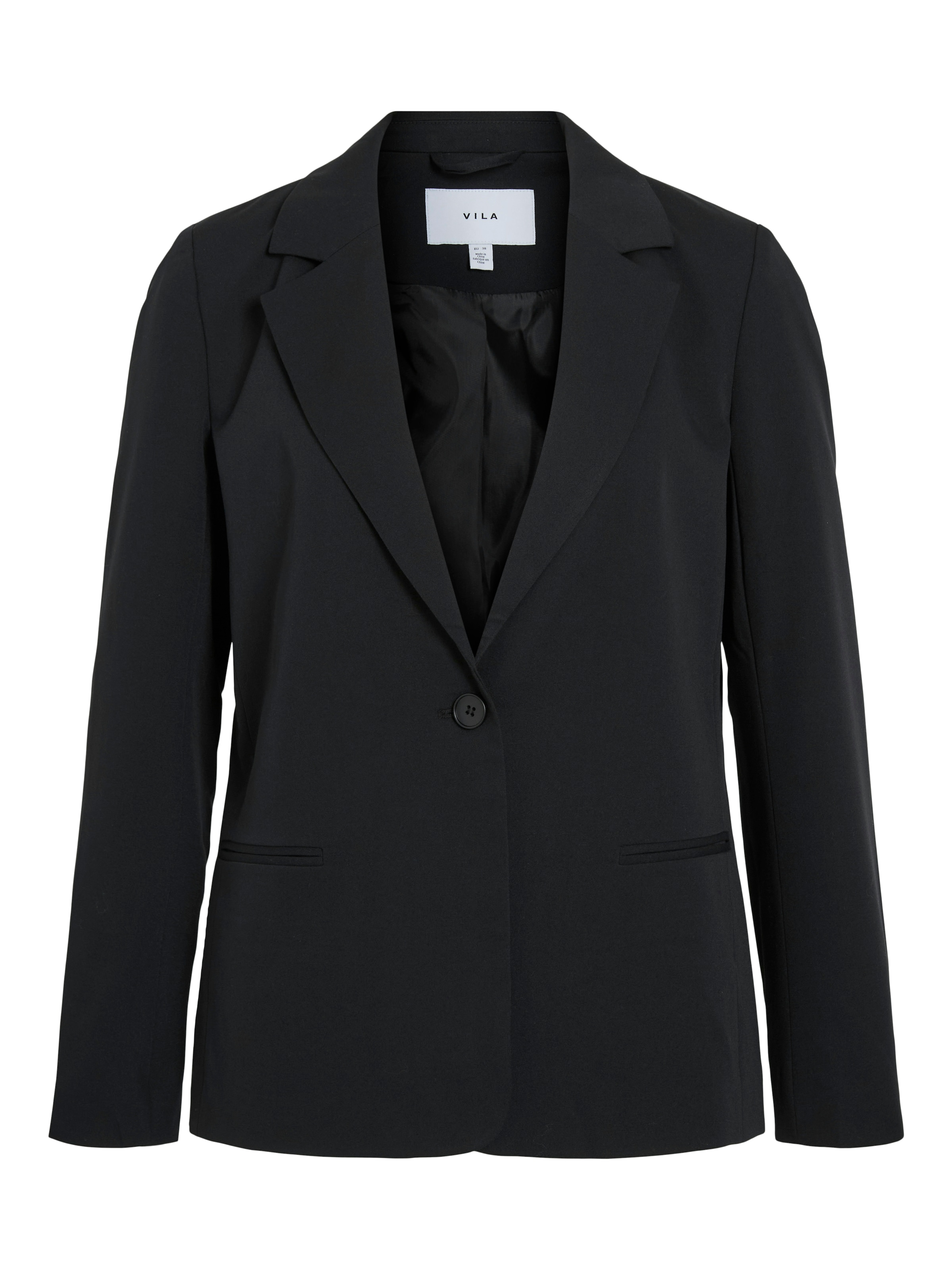 Vila Blazer court »VIBELLA L/S BLAZER - NOOS« mélange de matériaux