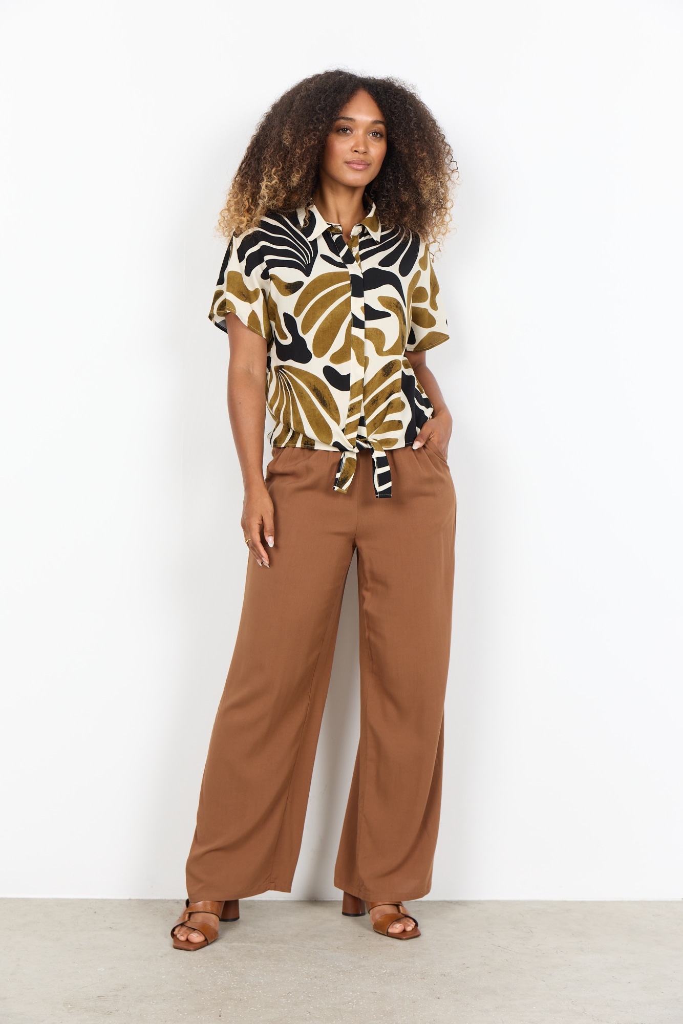 soyaconcept Blouse à manches courtes »SC-FELDI 1« viscose