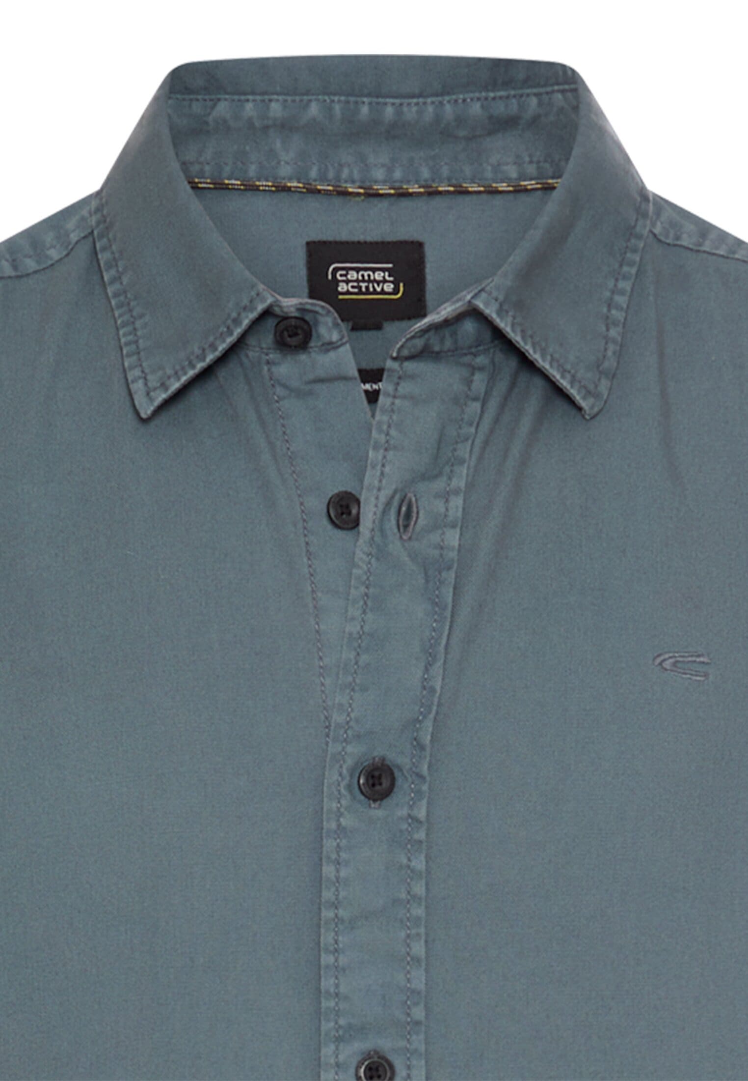 camel active Chemise à manches longues im Jeans-Look