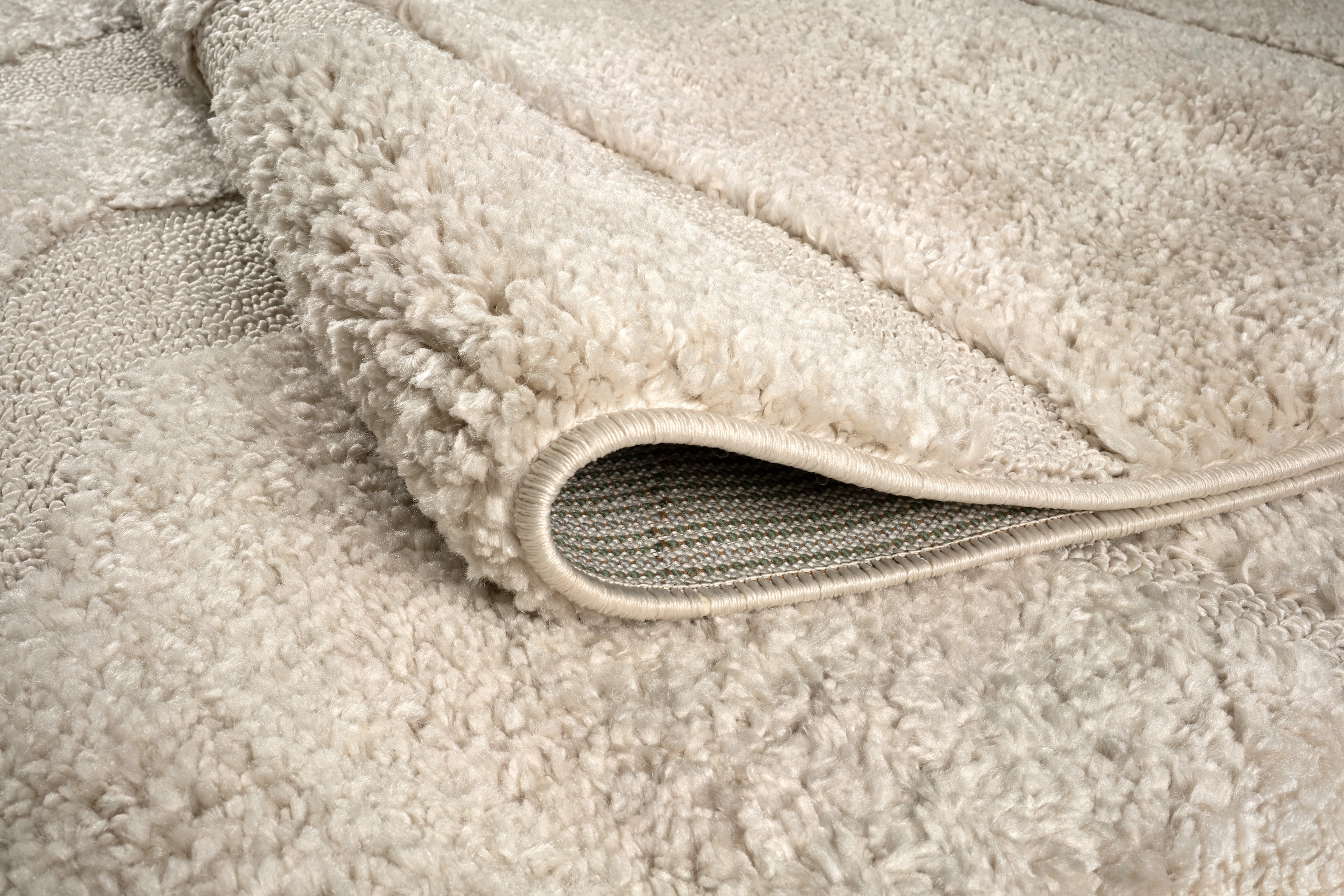 GOODproduct Teppich »Flowa, Wellenmuster, Hoch-Tief« rechteckig 20 mm Höhe Modernes Design, 3D Optik, Designteppich, Wohnzimmer