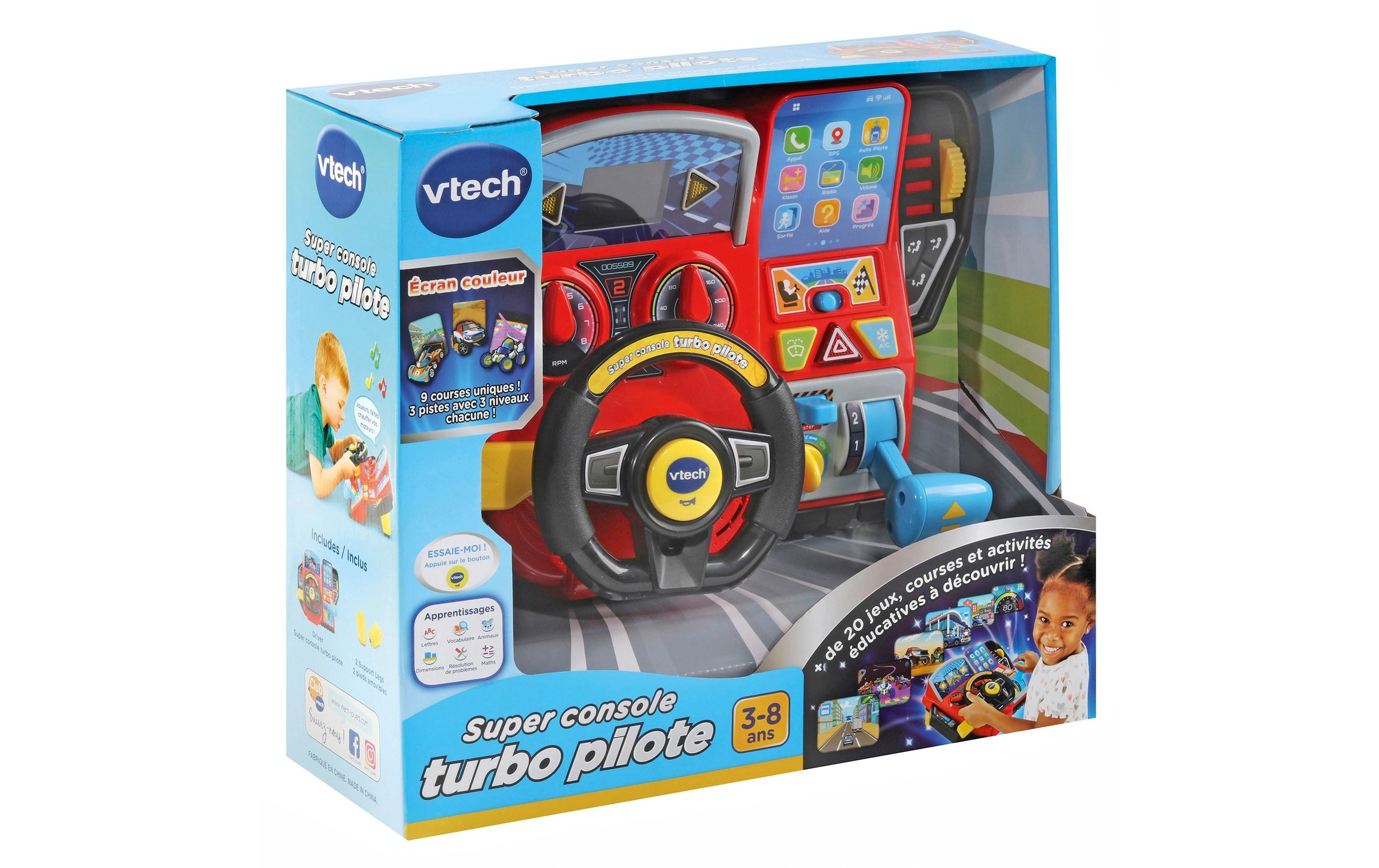 Vtech® Lernspielzeug »Vtech Super console turbo pilote -FR-«