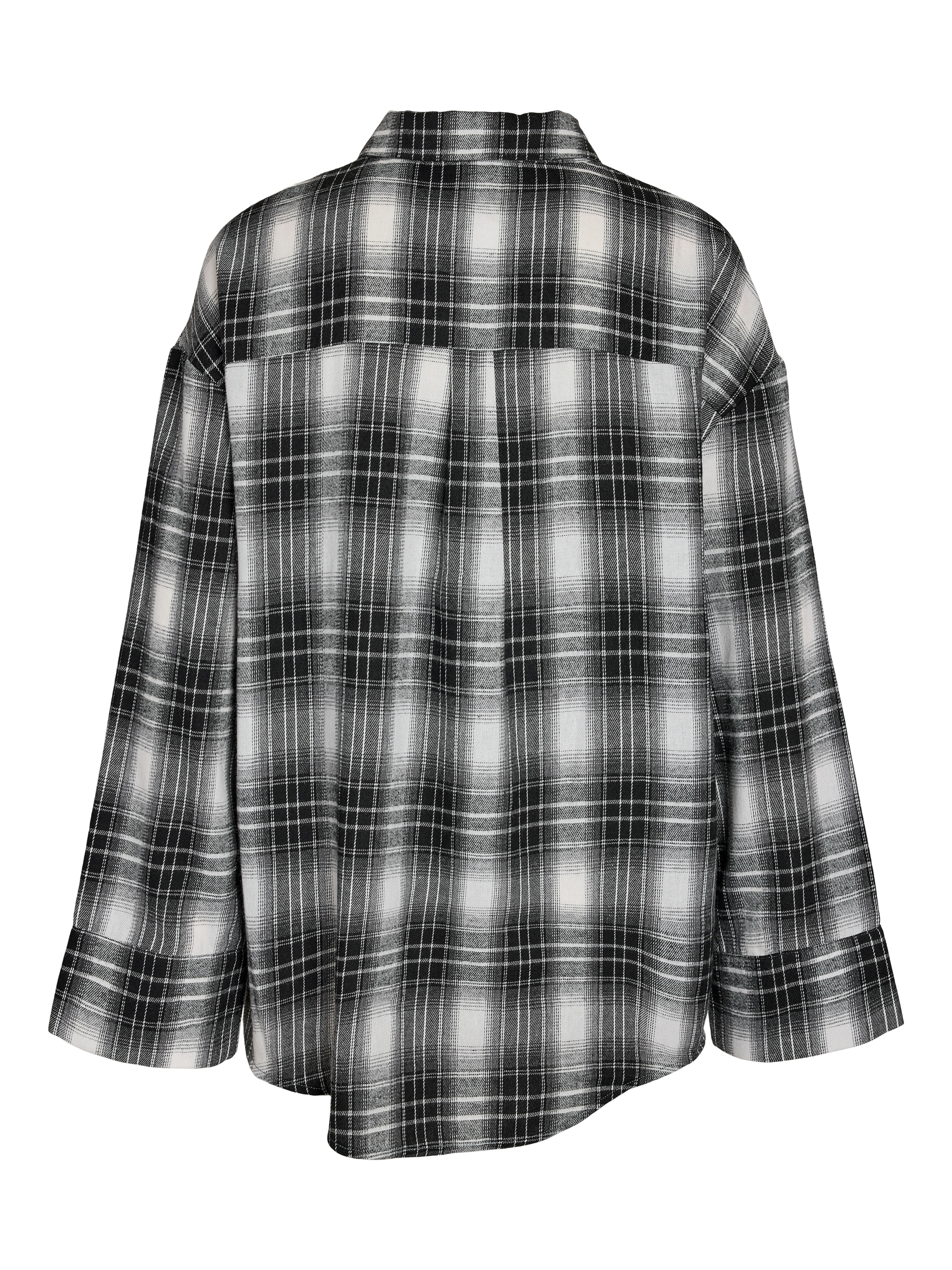 Noisy may Blouse à carreaux »NMZOE L/S CHECK SHIRT WVN NOOS« mélange de coton