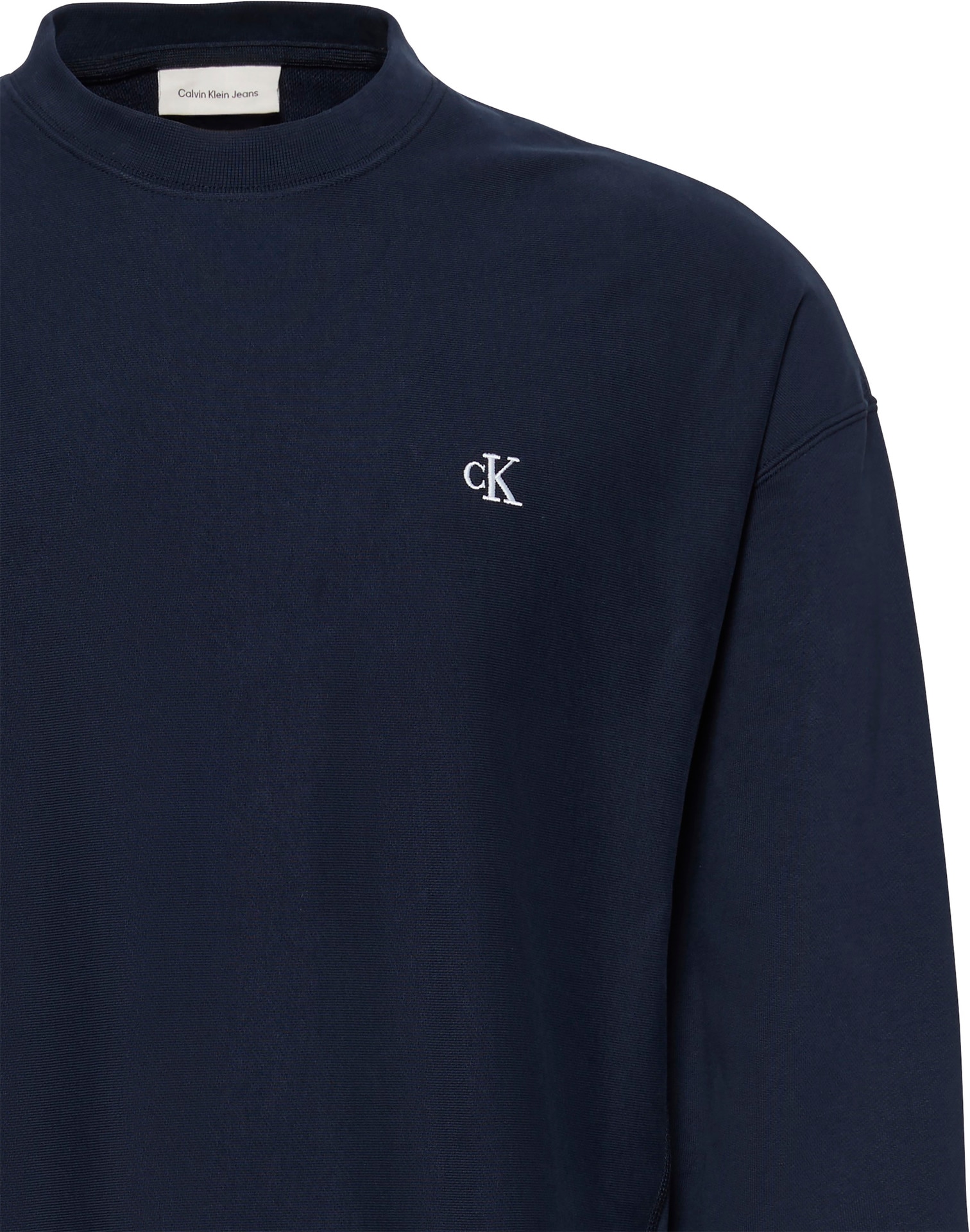 Calvin Klein Jeans Sweatshirt »PRMM TRRY MNGRM CN S«, Mit Rundhalsausschnitt
