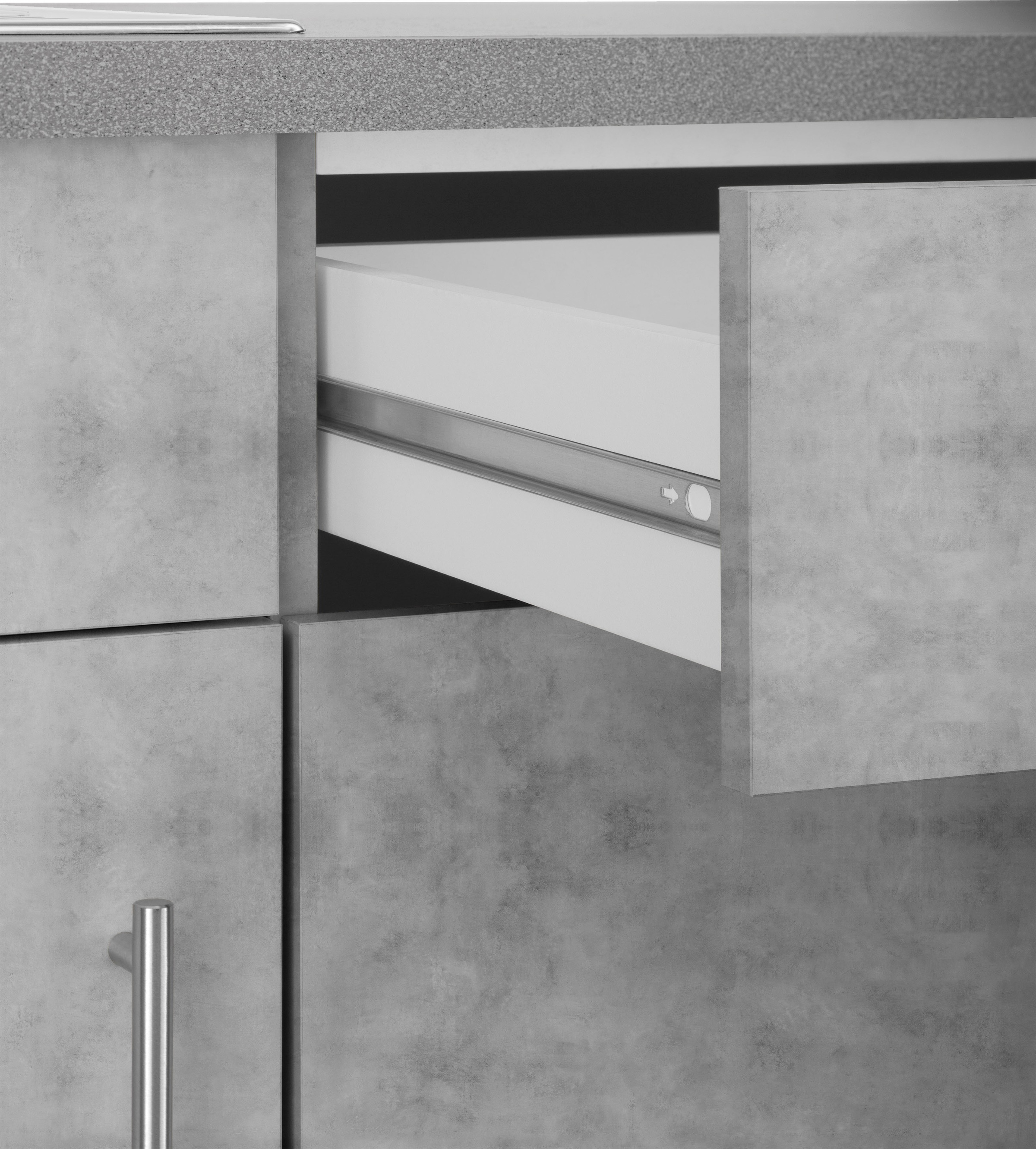 wiho Küchen Küche »Cali« ohne E-Geräte, Breite 180 cm