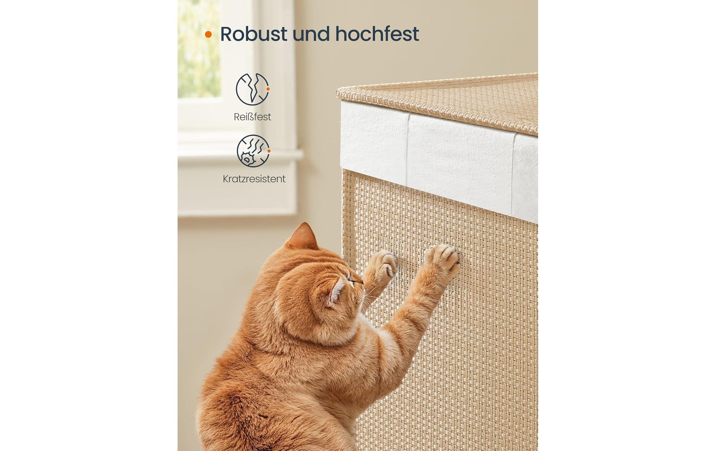 SONGMICS Wäschekorb »100 l, Bambus«