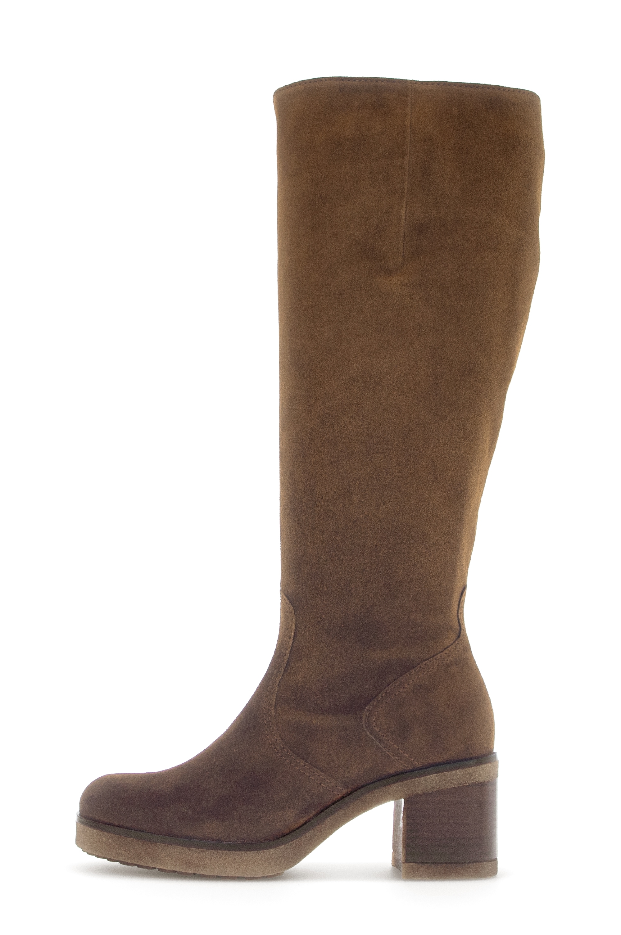 Gabor Bottes »MILANO«  à talon bloc, bottes hautes, bottes à fermeture éclair en largeur G