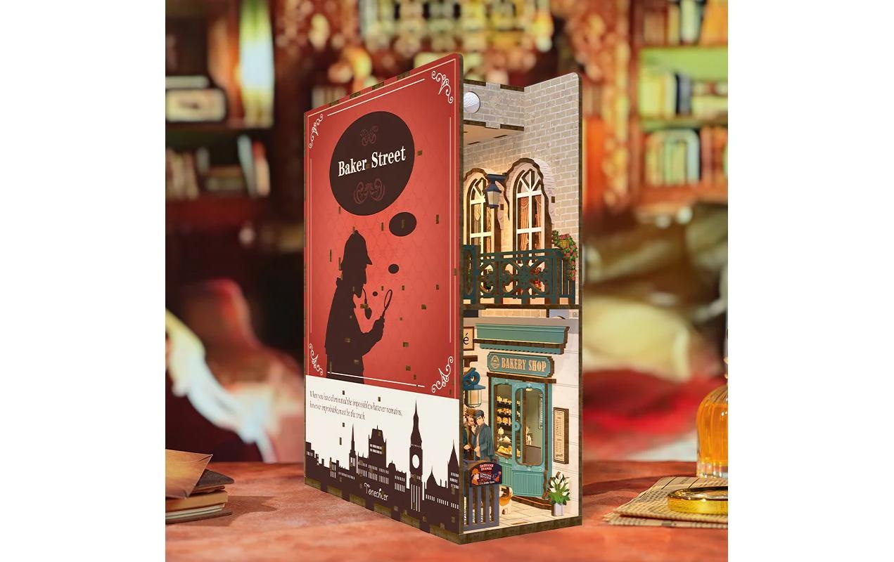   Modellbausatz »Tonecheer Book Nook Baker Street« 141 Stk. tlg.