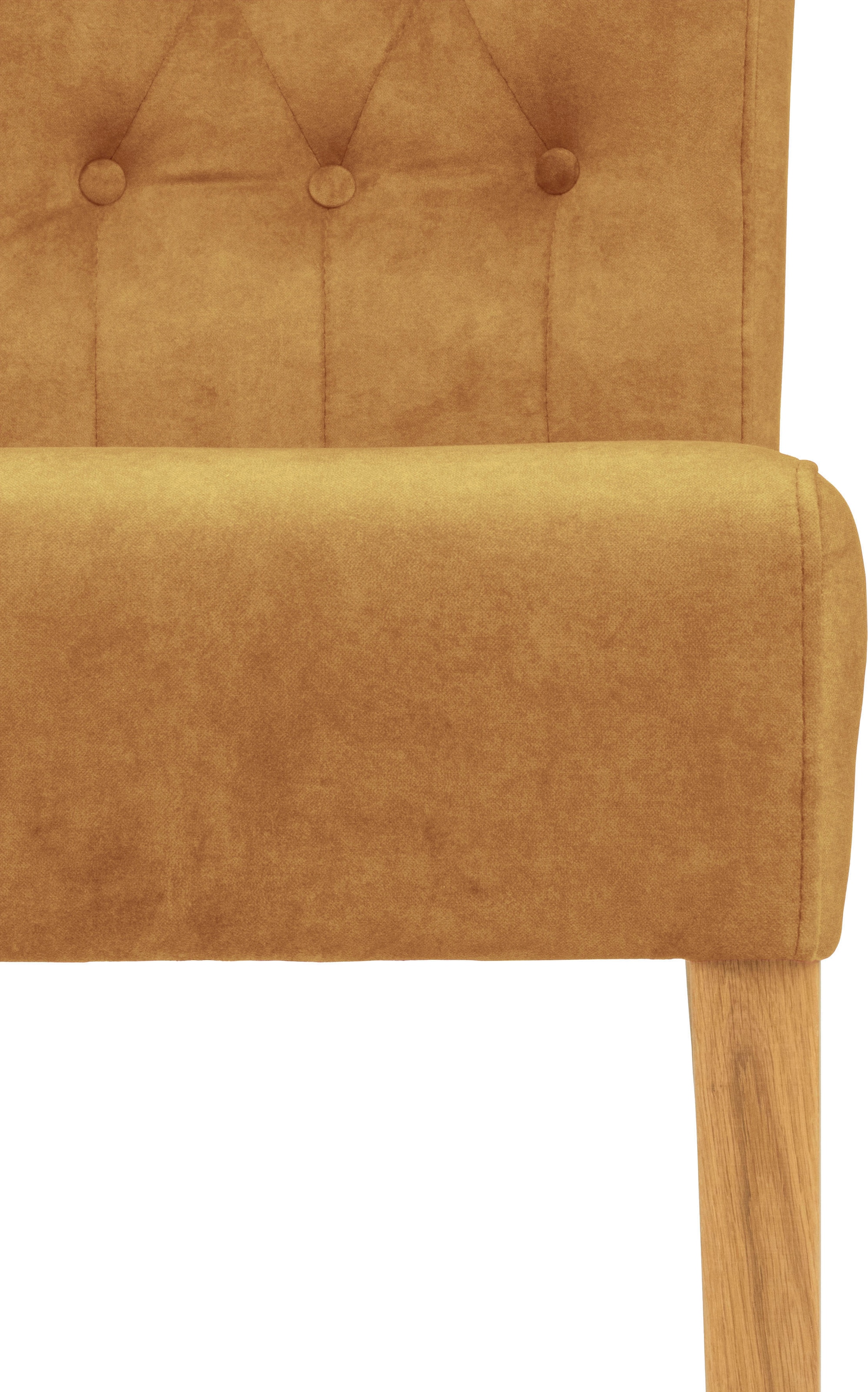 Home affaire Chaise rembourrée »Queen« (Ensemble) 2 cuisEsszimmerstuhl mit Knopfheftung, 2er, 4er oder 6er-Set