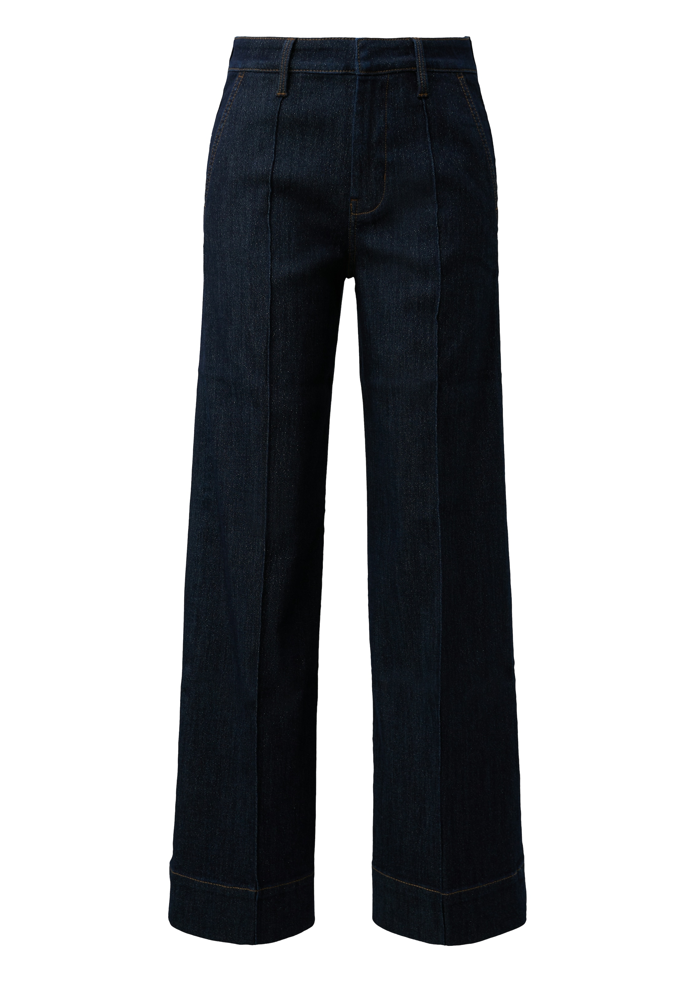 s.Oliver Jeans droit »SURI« mit Bügelfalte und kontrastfarbenen Nähten