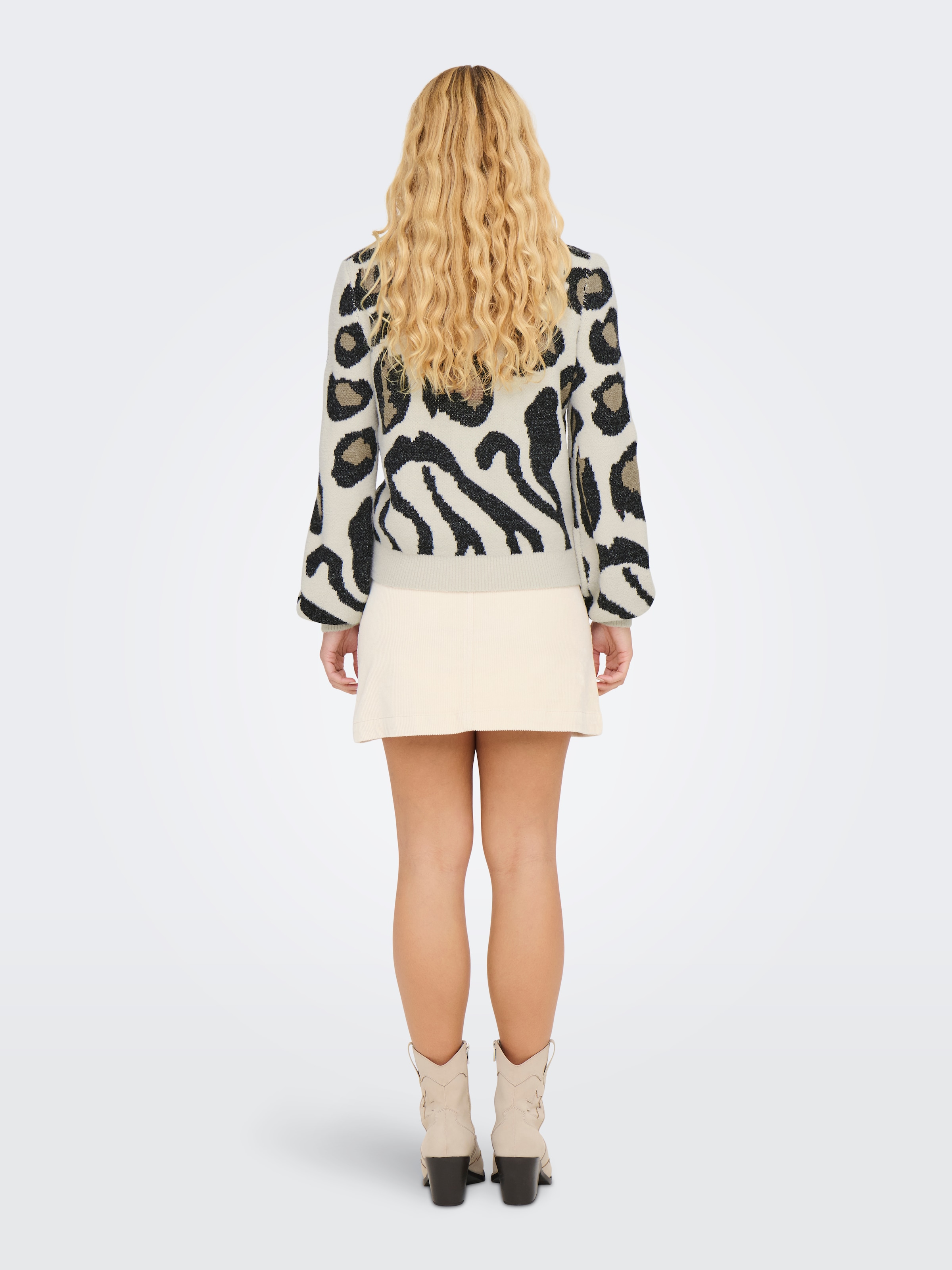 JDY Pull en tricot »JDYLORRAINE ANIMAL L/S PULLOVER KNT NOOS«