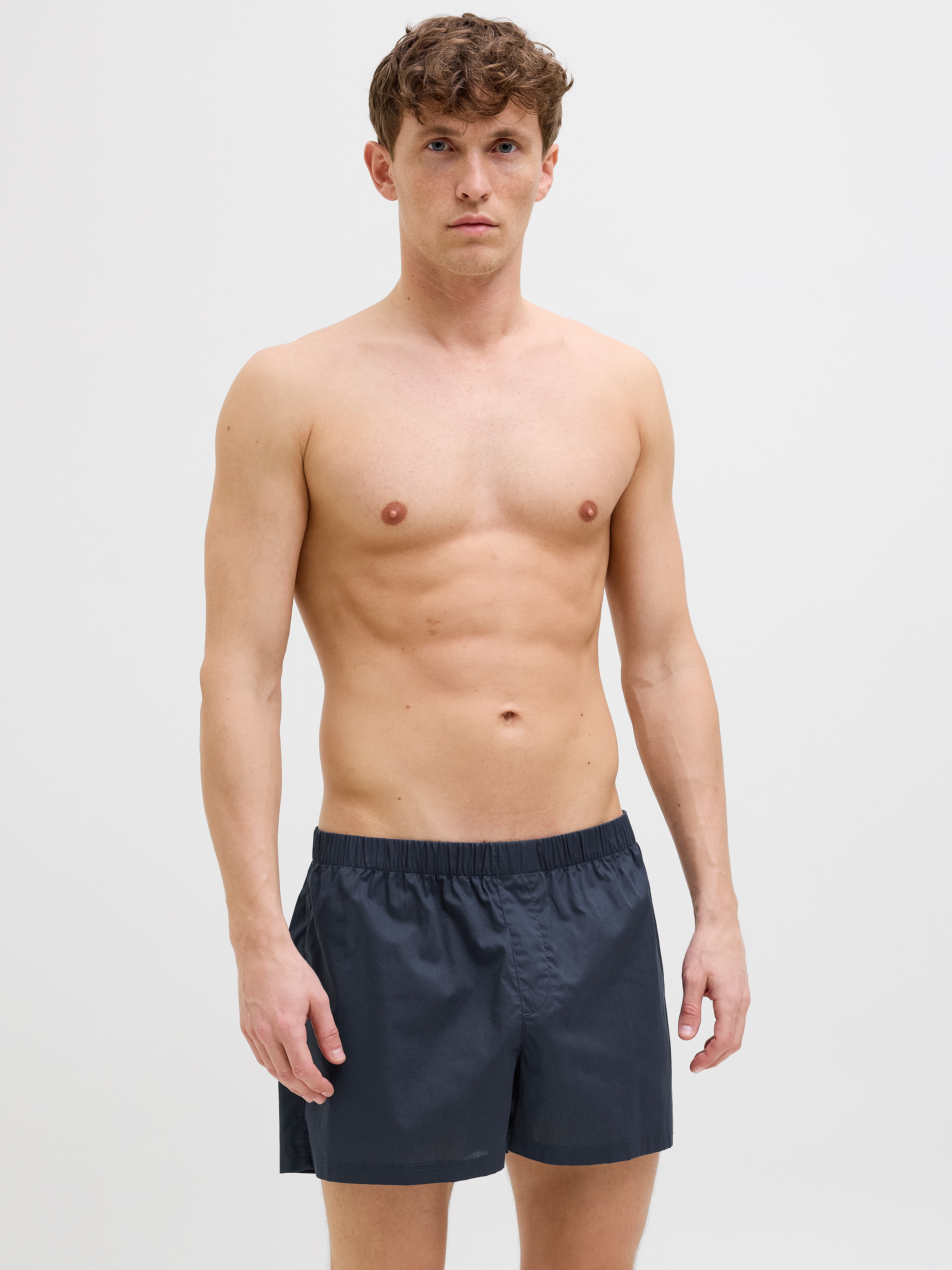 Jack & Jones Boxershorts »JACMILANO WOVEN BOXERS 3 PACK NOOS« Packung, 3 Stk.