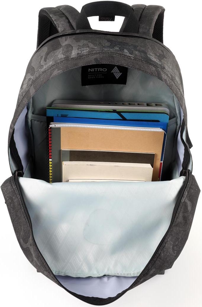 NITRO Freizeitrucksack »Urban plus« Daypack, Streetpack im Retro-Look, Alltagsrucksack, Schulrucksack