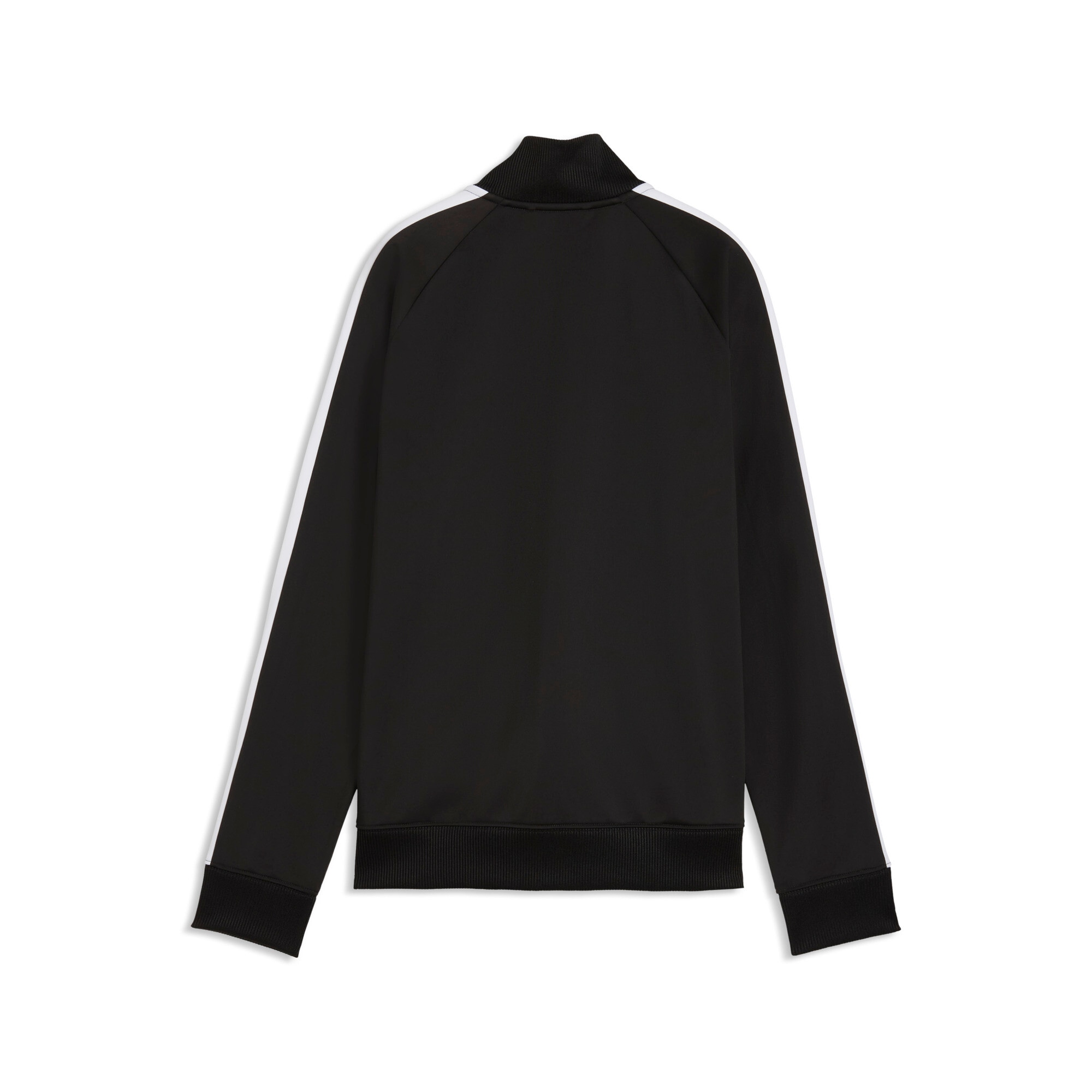 PUMA Trainingsjacke »T7 FOUNDATION POLY TRACK JACKET« ohne Kapuze mit Stehkragen, mit Reissverschluss, ohne Kapuze, Regular Fit