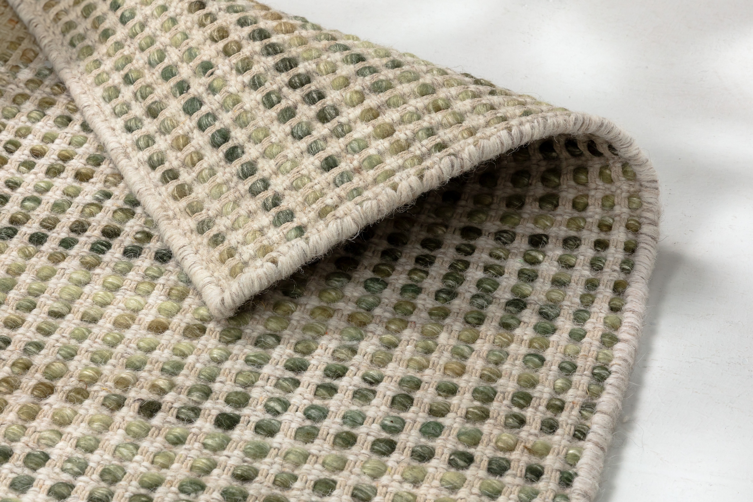 SCHÖNER WOHNEN-Kollektion Tapis »Kiana 251« Rectangulaire 10 mm Höhe intérieur, matière naturelle, mélange laine-coton, Oeko-Tex