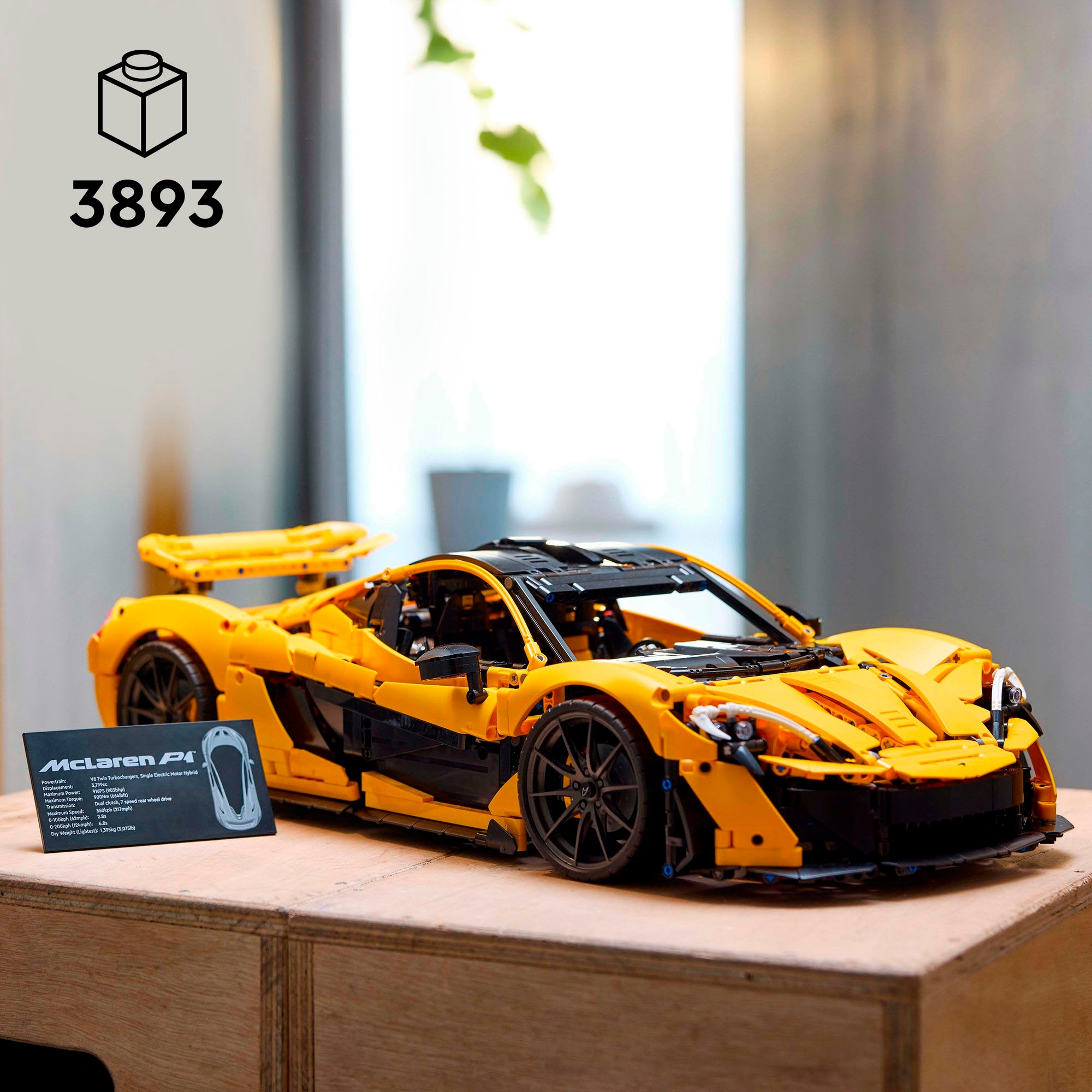 LEGO® Konstruktionsspielsteine »McLaren P1™ (42172), LEGO Technic« Made in Europe