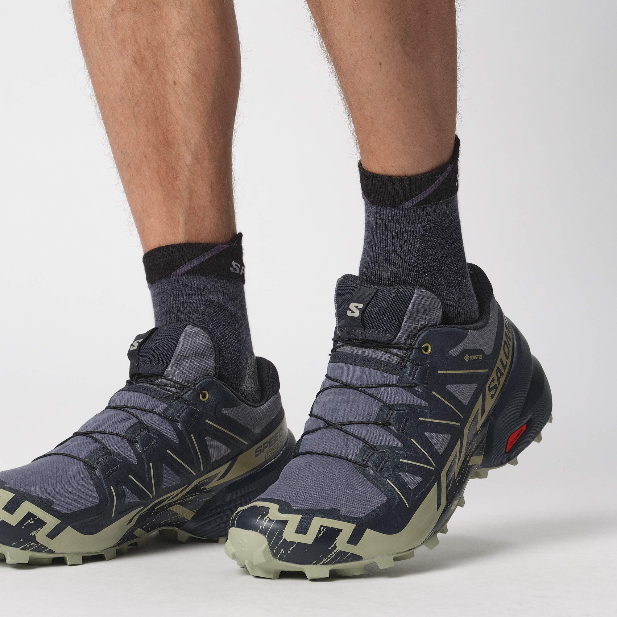 Salomon Socken für sportive Aktivitäten, wasserdicht, reibungsreduzierend