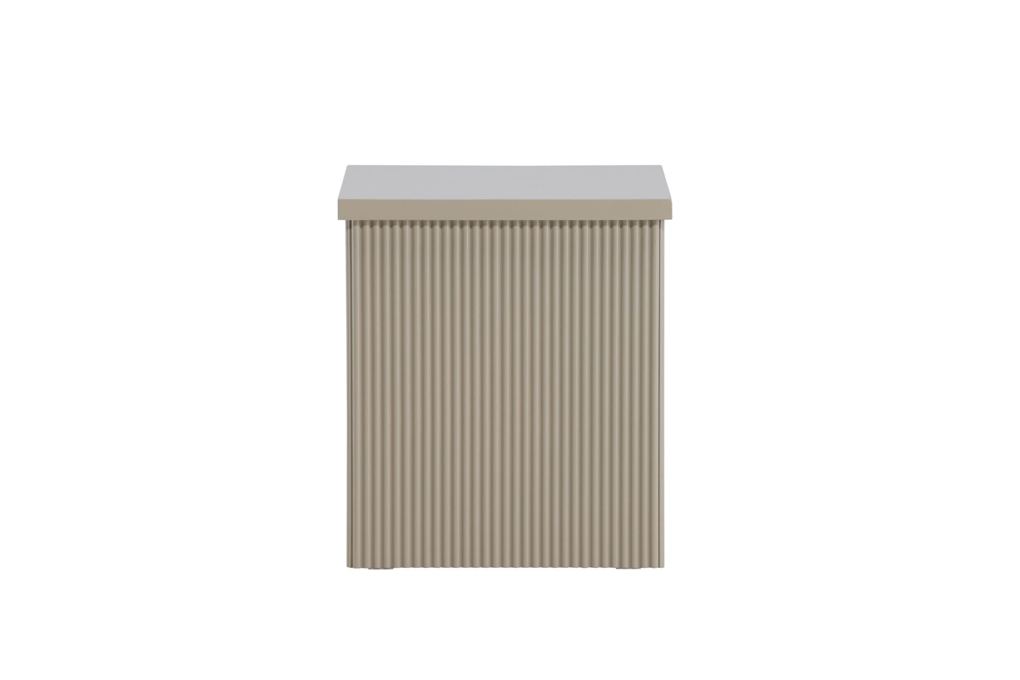 Venture Home Table d'appoint »Lenox, kompakter Beistelltisch in einladendem Beige, 40 × 40 cm« Table d'appoint, MDF, carrée, simple, polyvalente, discrète