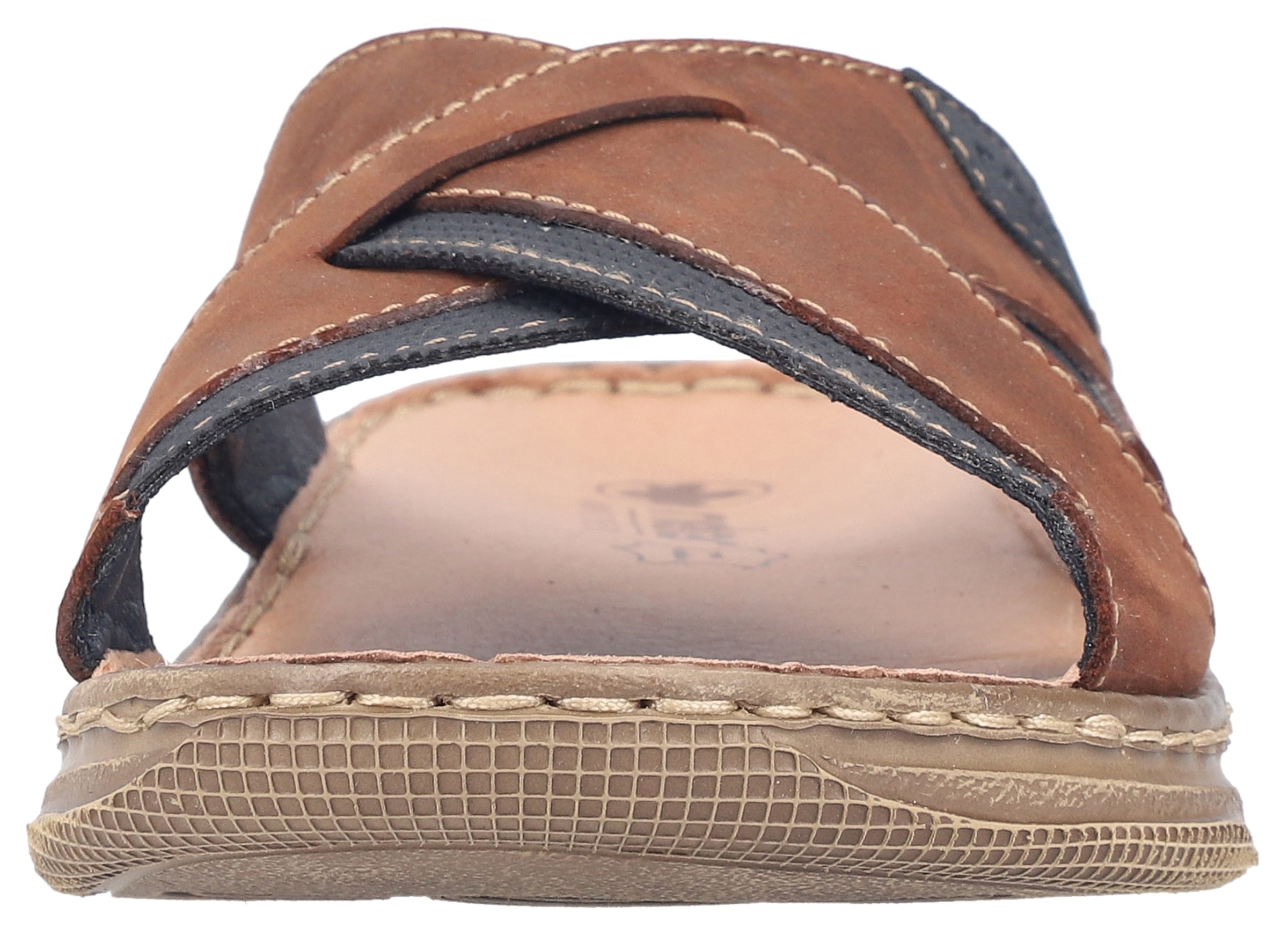 Rieker Pantolette  Chaussure d'été, chaussure de plage, chaussure de vacances avec bandage croisé