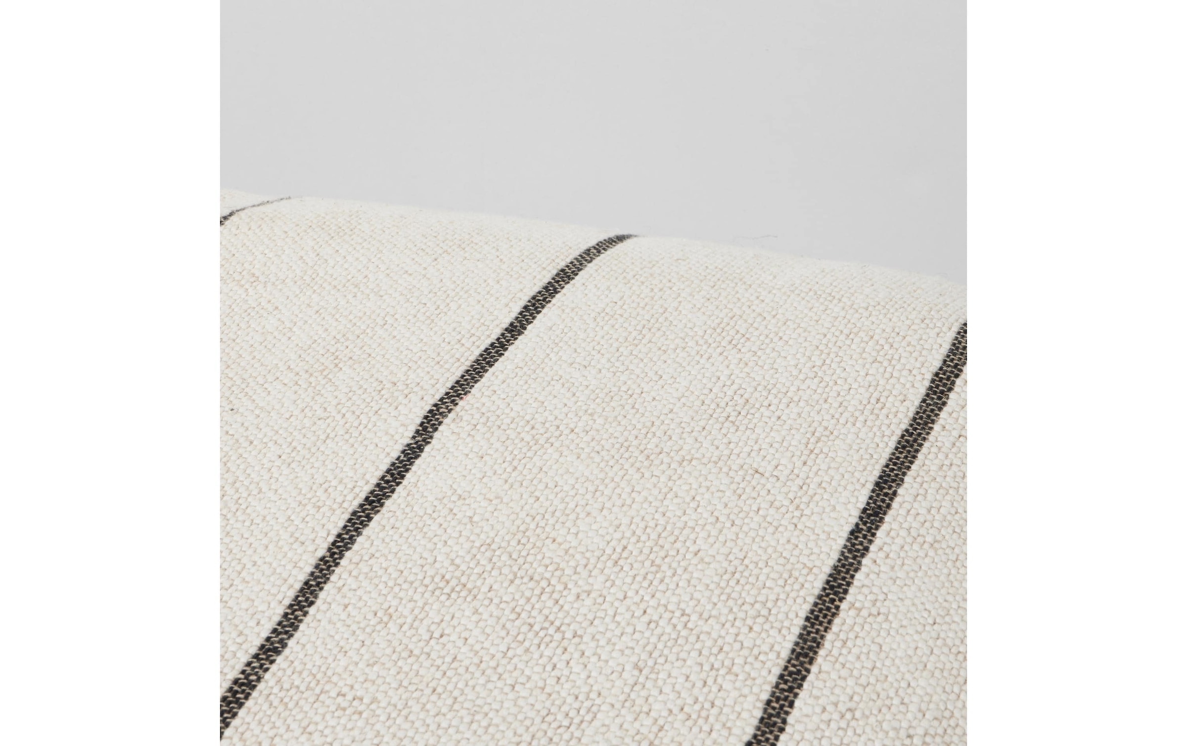 Broste Copenhagen Pouf »Sigrid Baumwolle (CO)/Leinen/Polyester (PES), Beige«