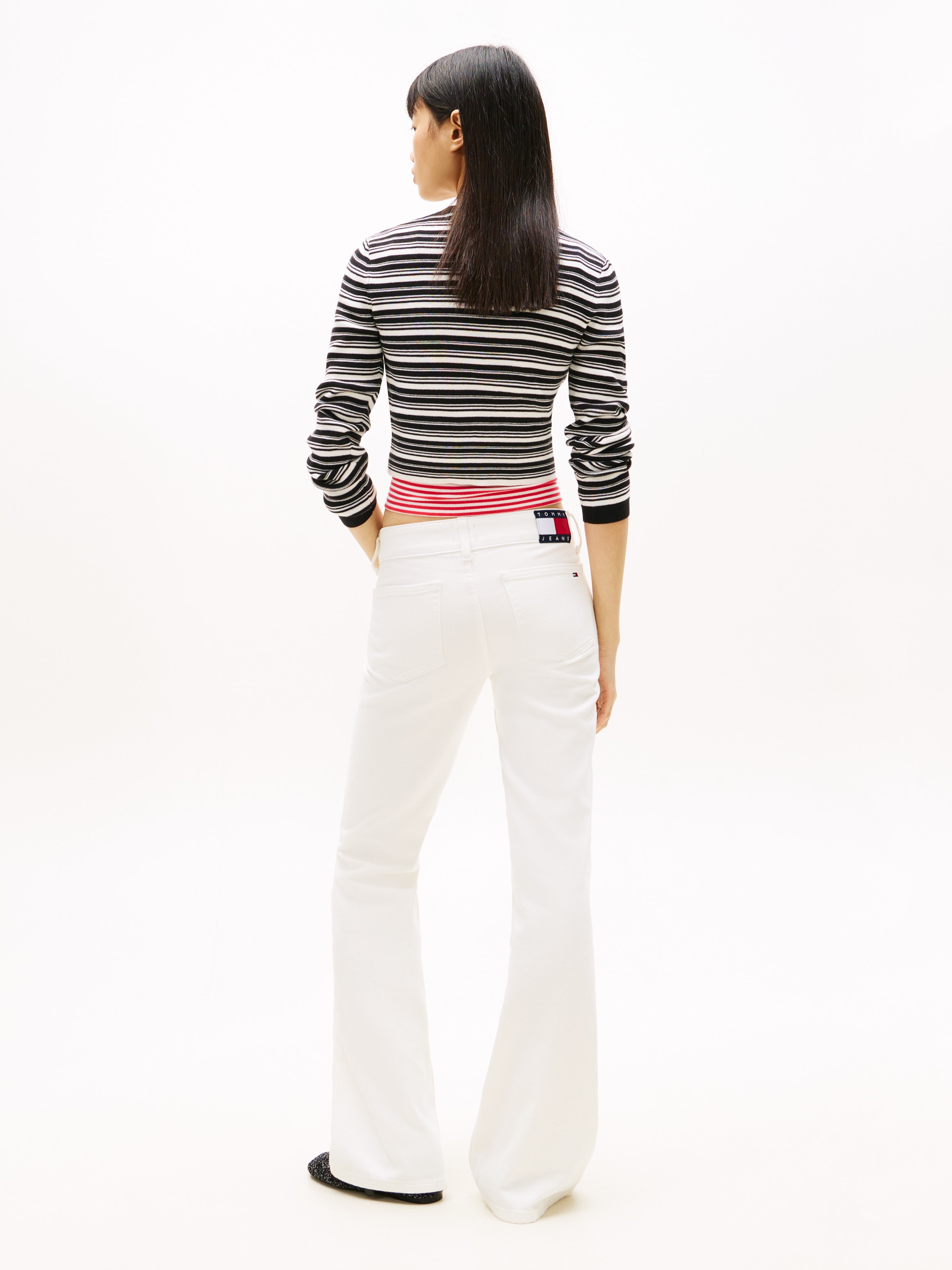 Tommy Jeans Jeans bootcut »SIA LW BOOTCUT BJ4199« mélange coton, taille basse