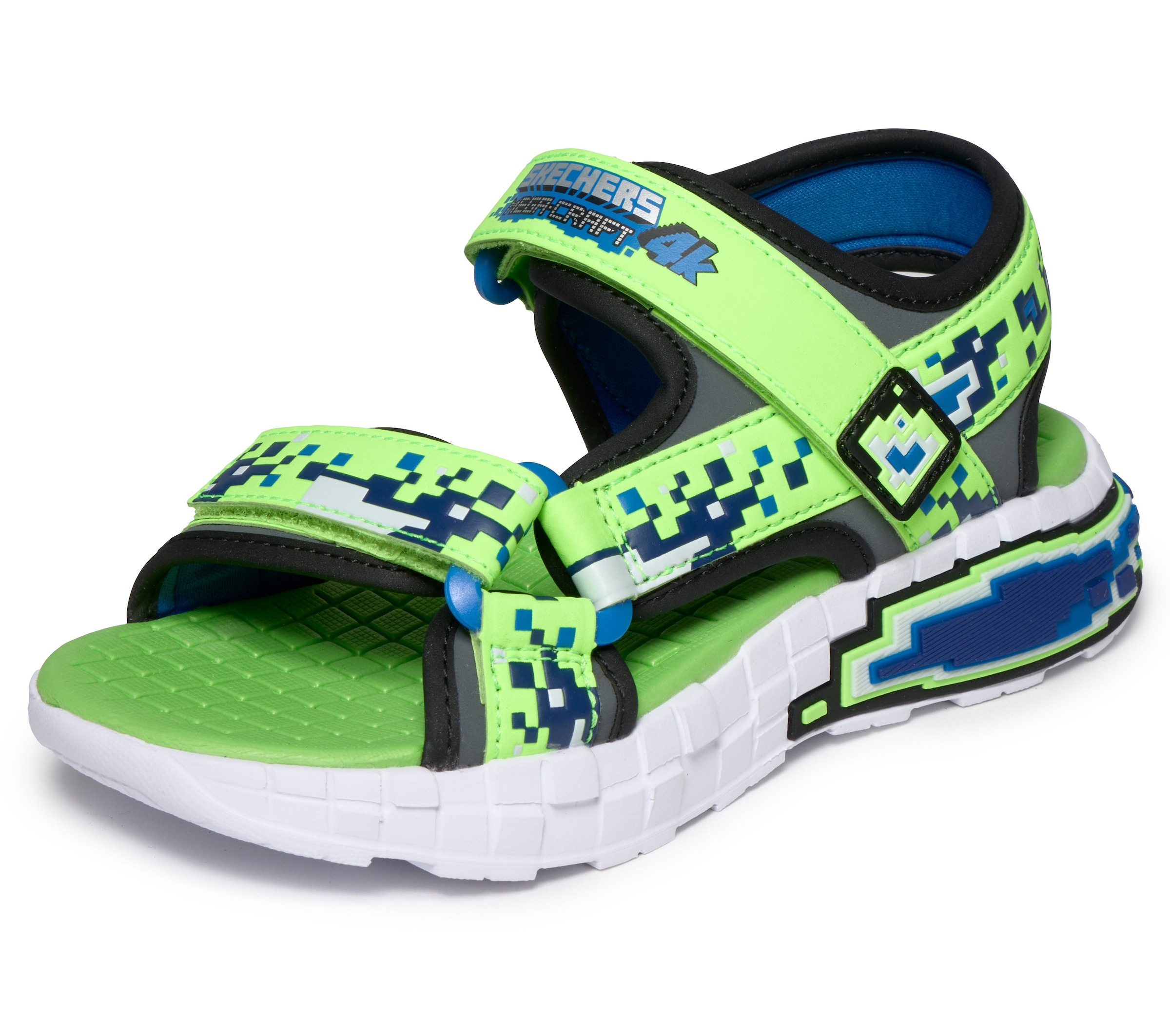 Skechers Sandale »MEGA-SPLASH 4K«  Mega Craft Sandale mit Klettverschluss, Grössenschablone zum Download