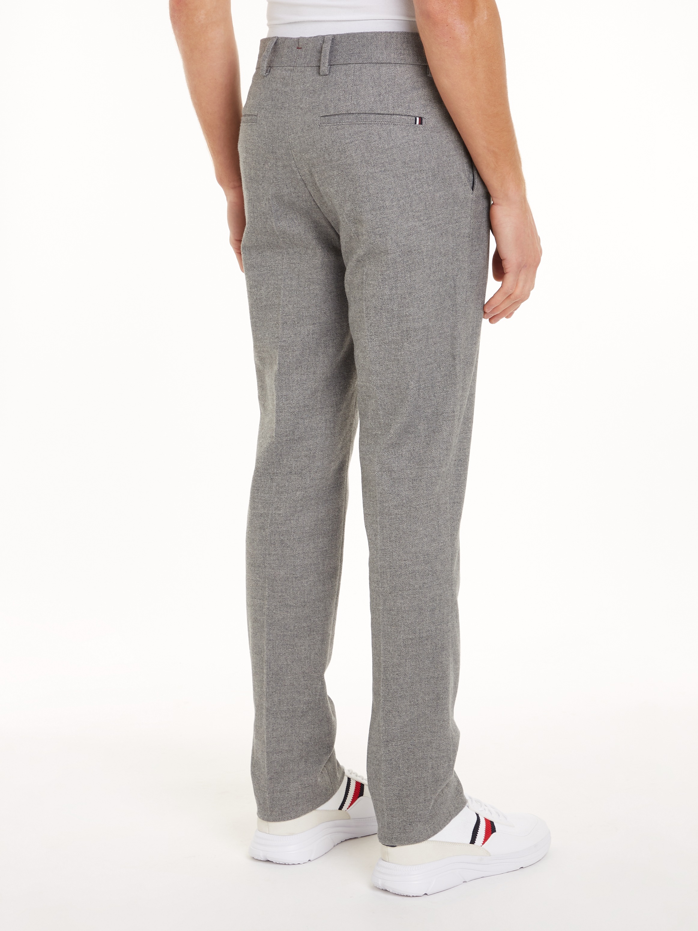 Tommy Hilfiger Pantalon 5 poches »DC DENTON BRUSHED MARL«  meliertes Design, mit Bügelfalten