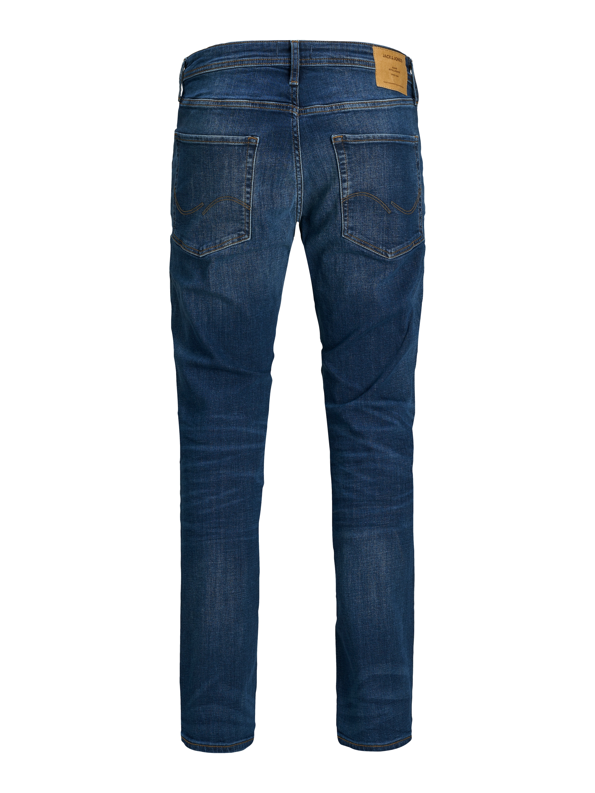 Jack & Jones Jeans slim »JJITIM mit Waschung und praktischen Taschen«, Abriebeffekte, modisch, slim fit, Denim
