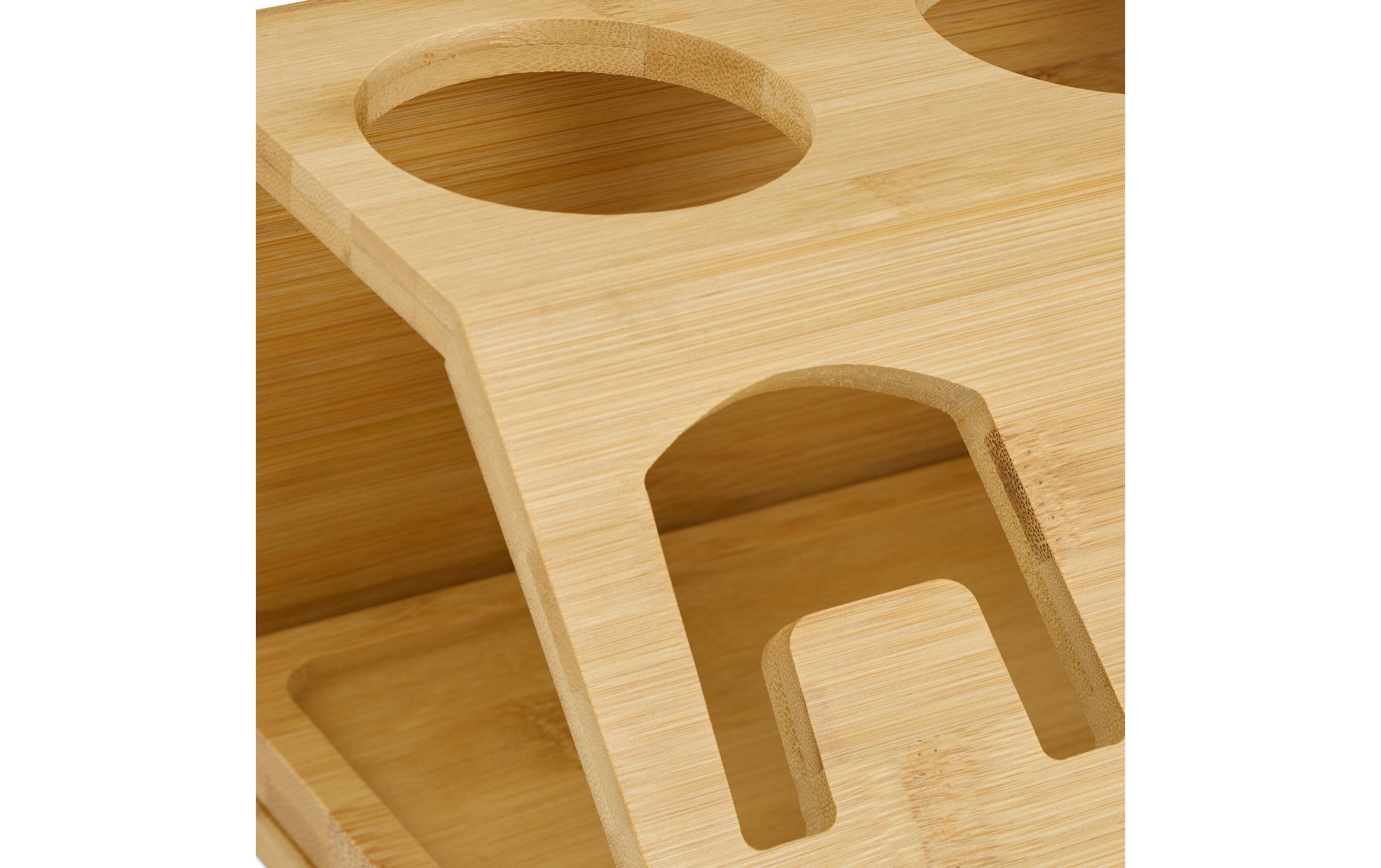 relaxdays Flaschenhalter »für 3 Flaschen«