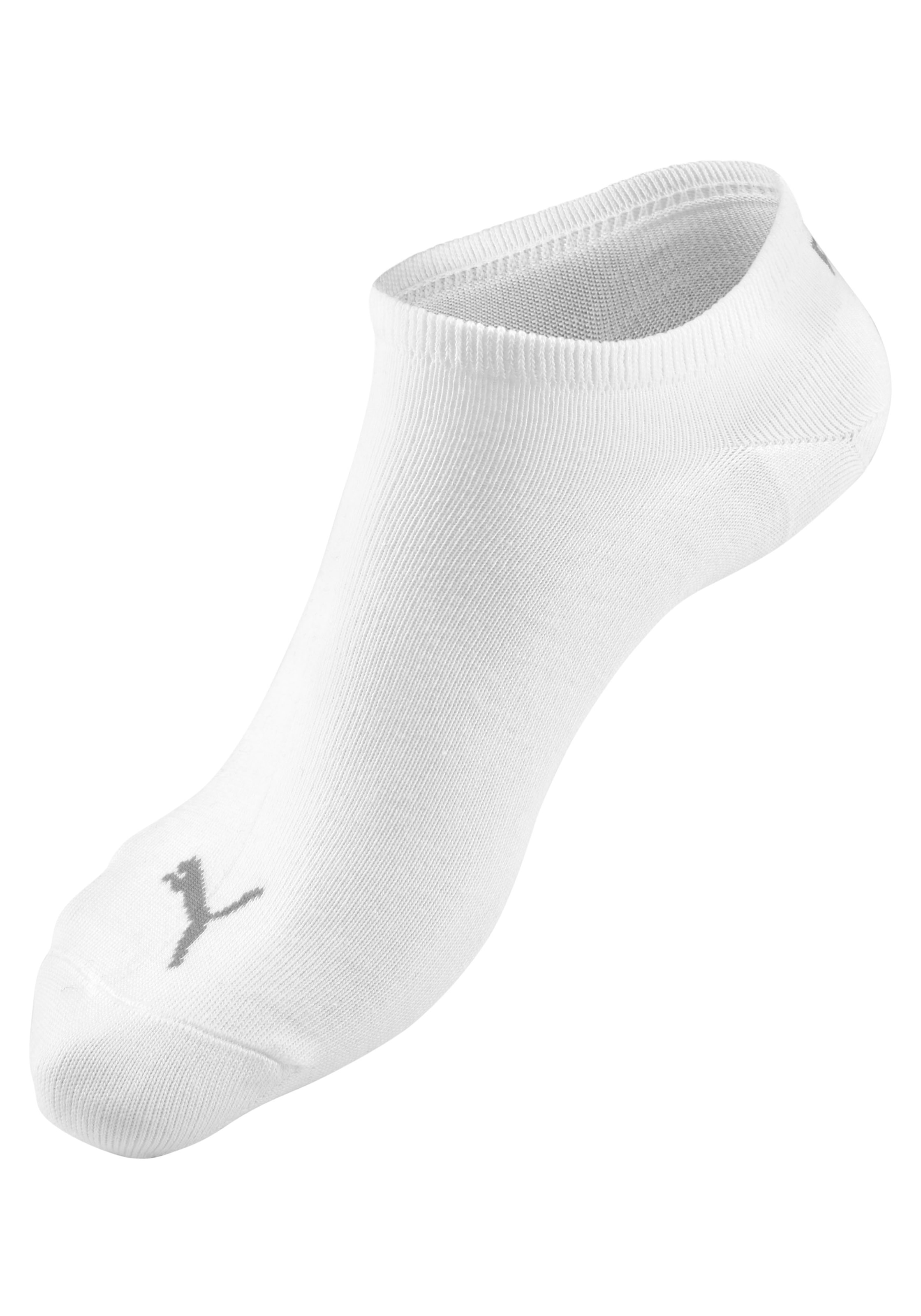 PUMA Chaussettes de baskets »PU Sneaker Socks 6-pack« Packung, 6 Couple tlg. mit modischen PUMA-Branding
