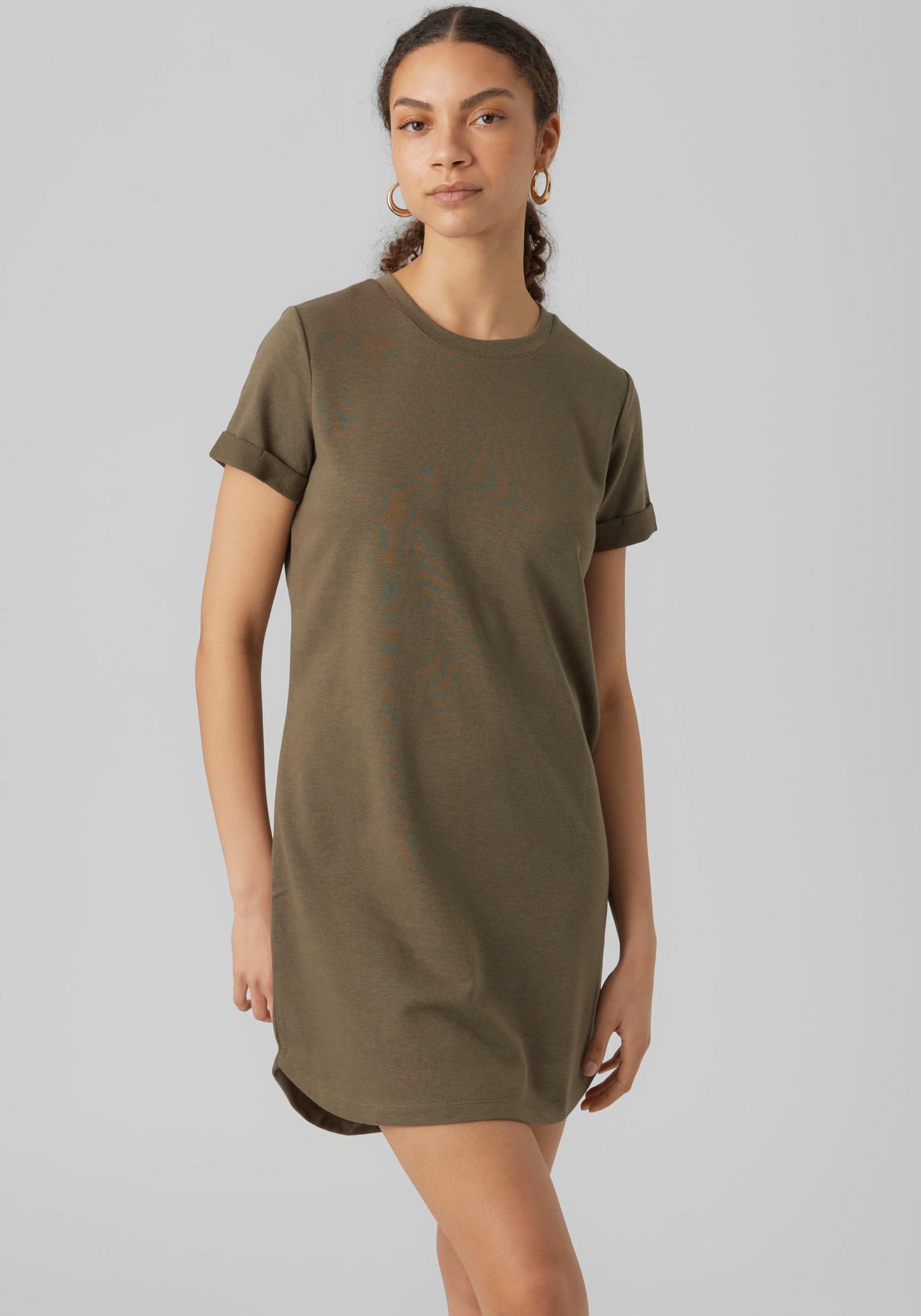 Vero Moda Robe en jersey »VMSASHAMILLA SS SWEAT DRESS NOOS« Sommerkleid,