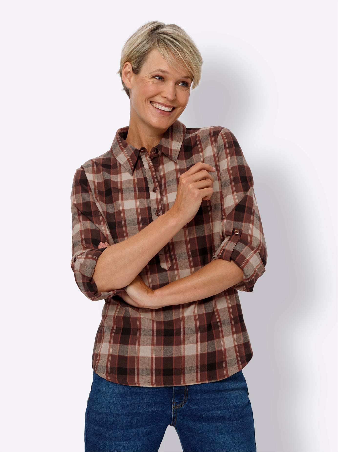 Classic Basics Schlupfbluse